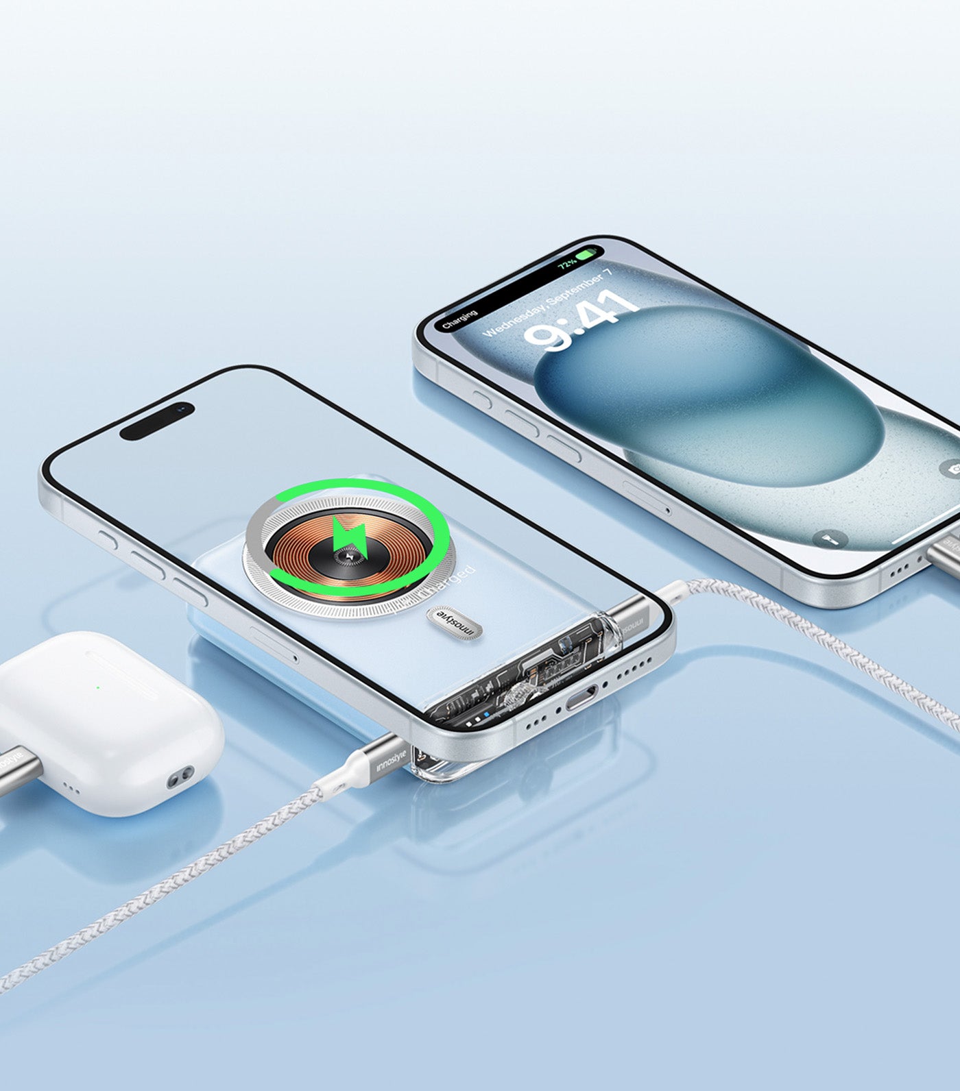 Transimag Magnetic Power Bank 10000mAh