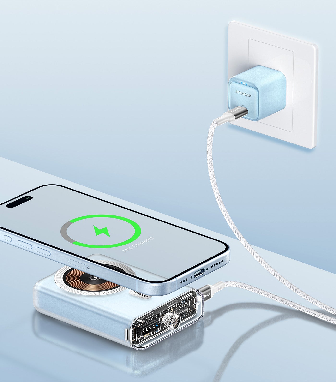 Transimag Magnetic Power Bank 10000mAh