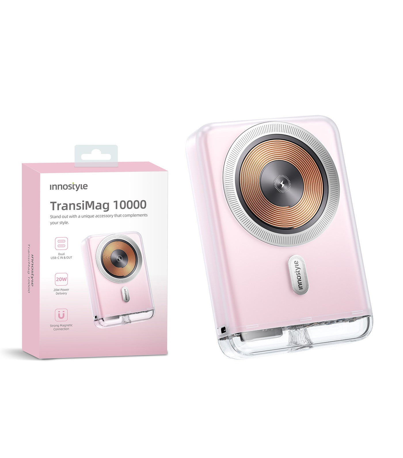 Transimag Magnetic Power Bank 10000mAh