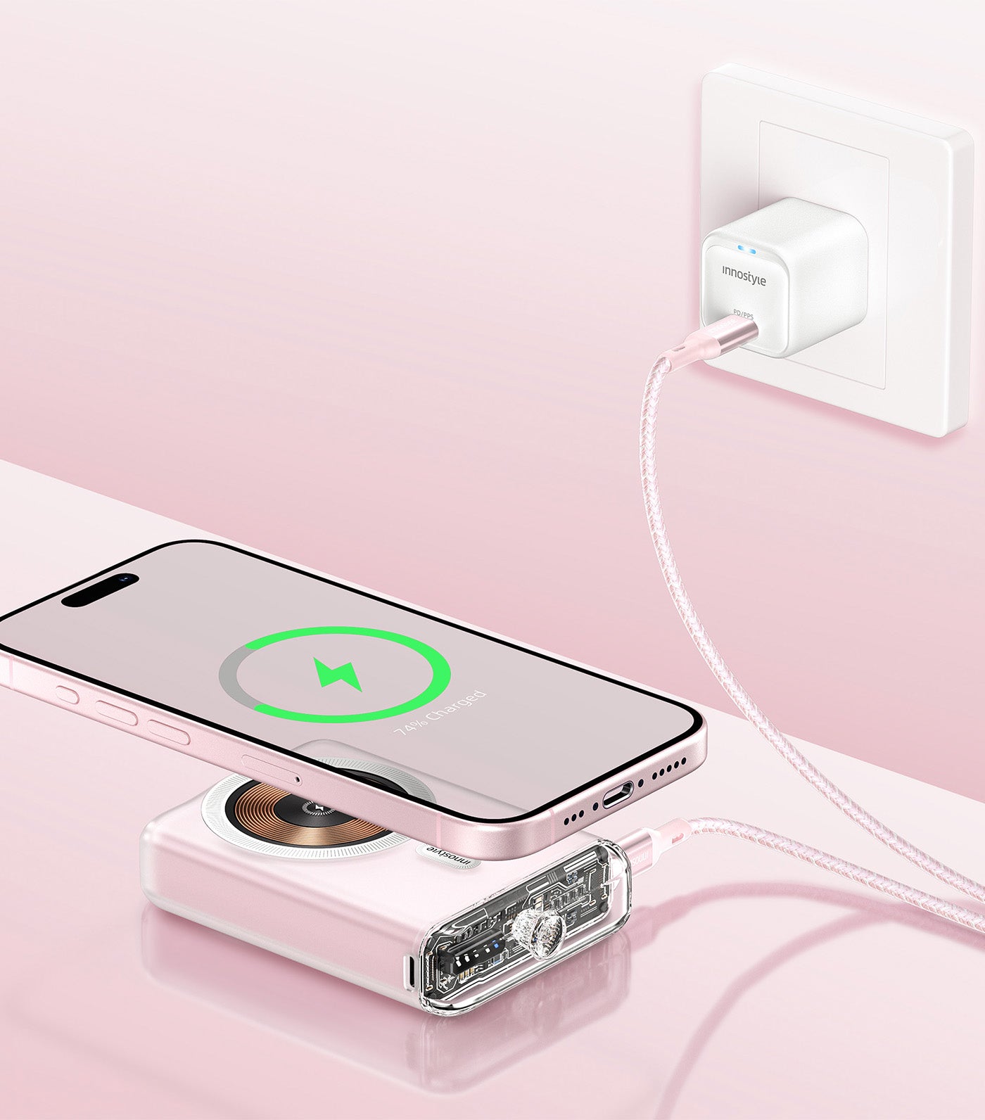 Transimag Magnetic Power Bank 10000mAh