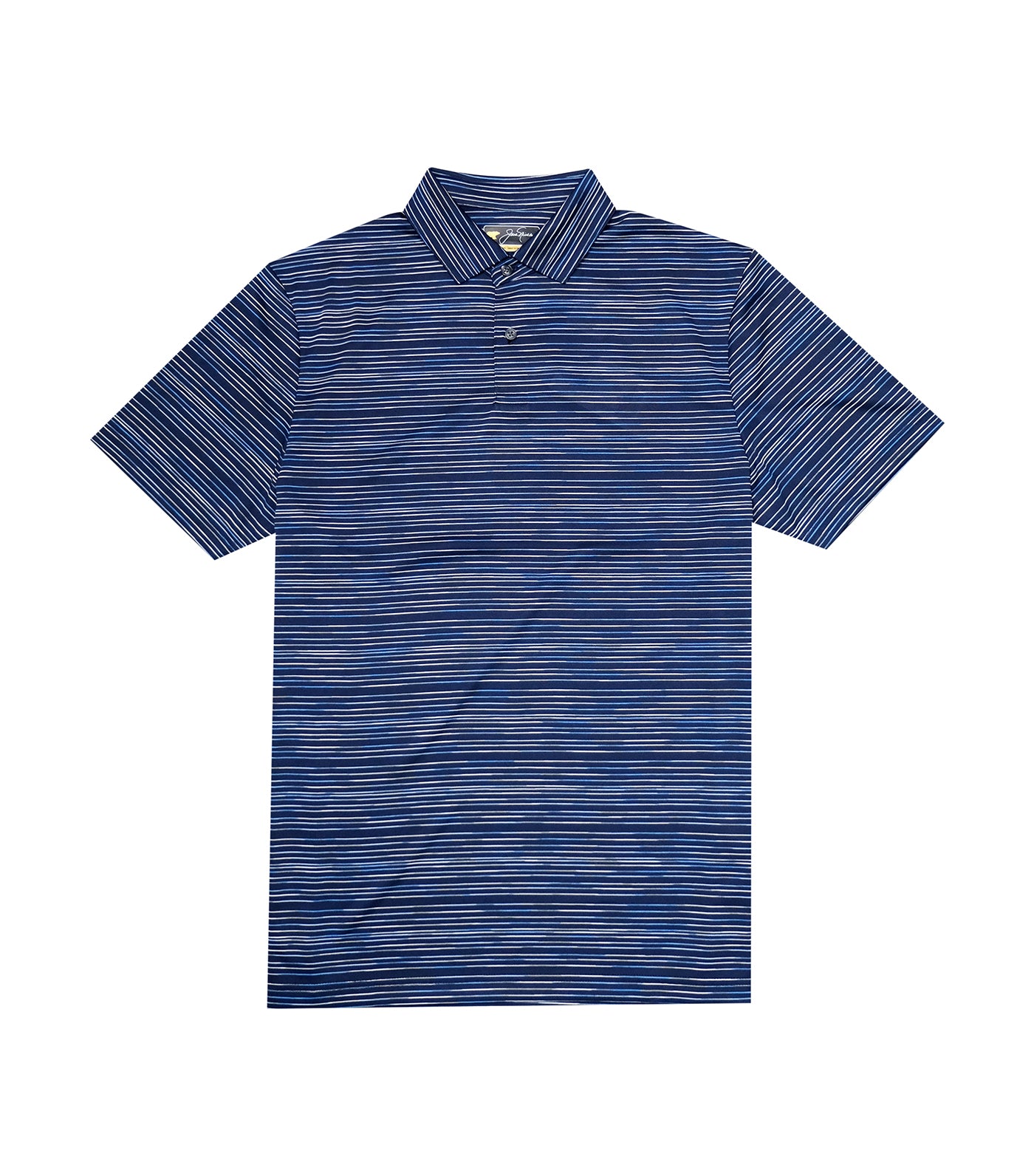 Space Dye Micro Stripe Polo Classic Navy