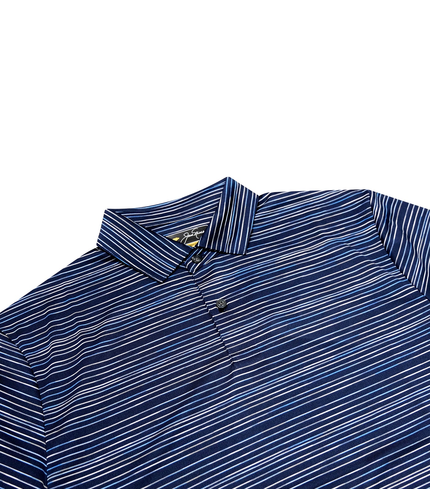 Space Dye Micro Stripe Polo Classic Navy