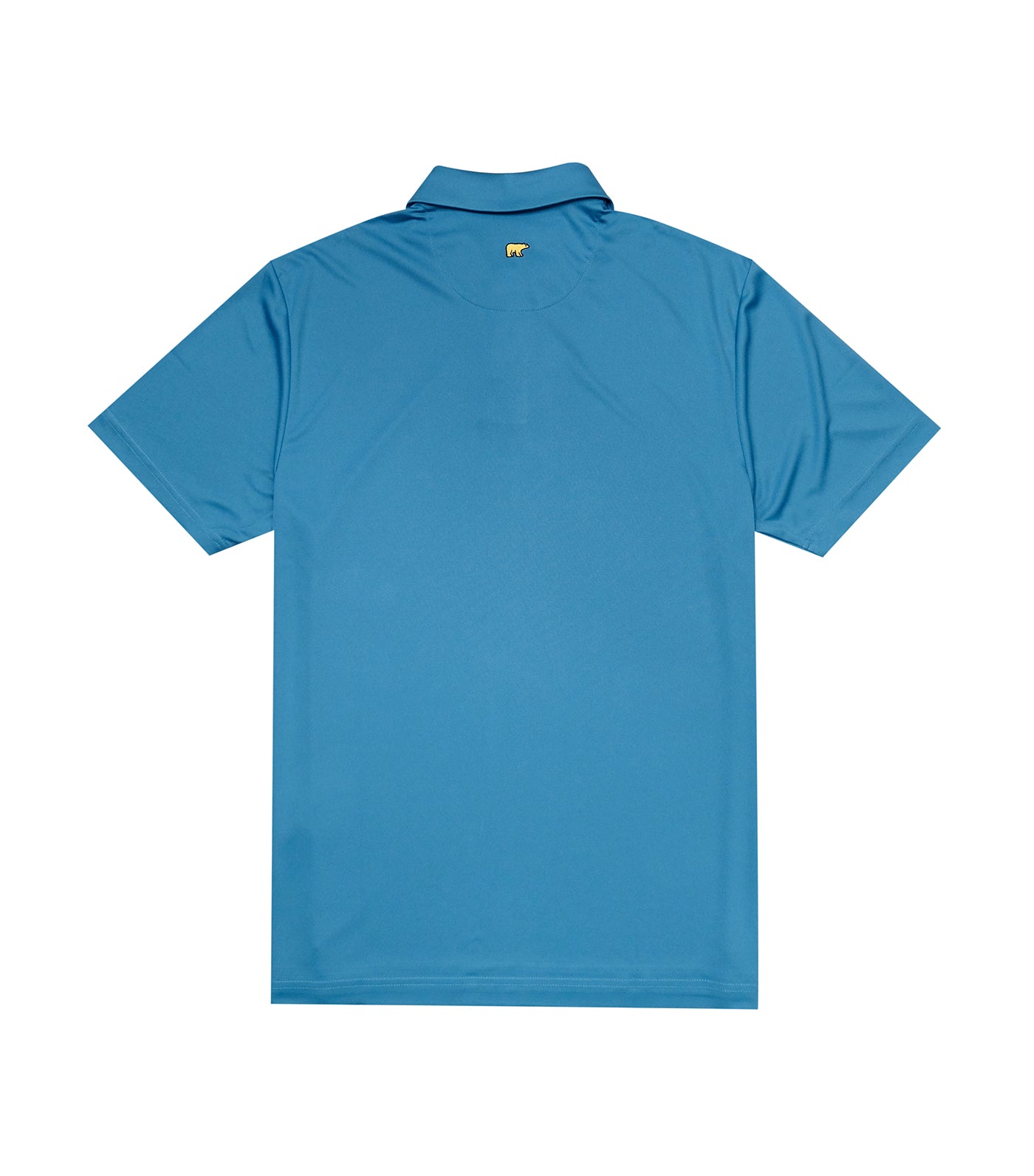 Engineered Tech Print Polo Tucker Blue