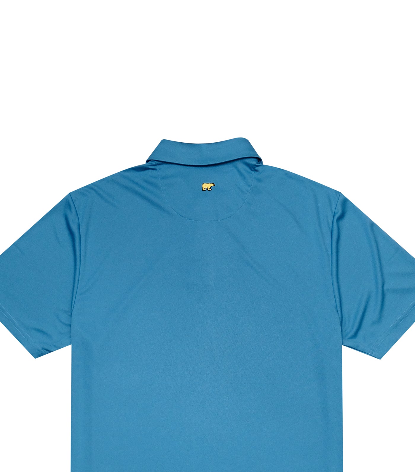 Engineered Tech Print Polo Tucker Blue