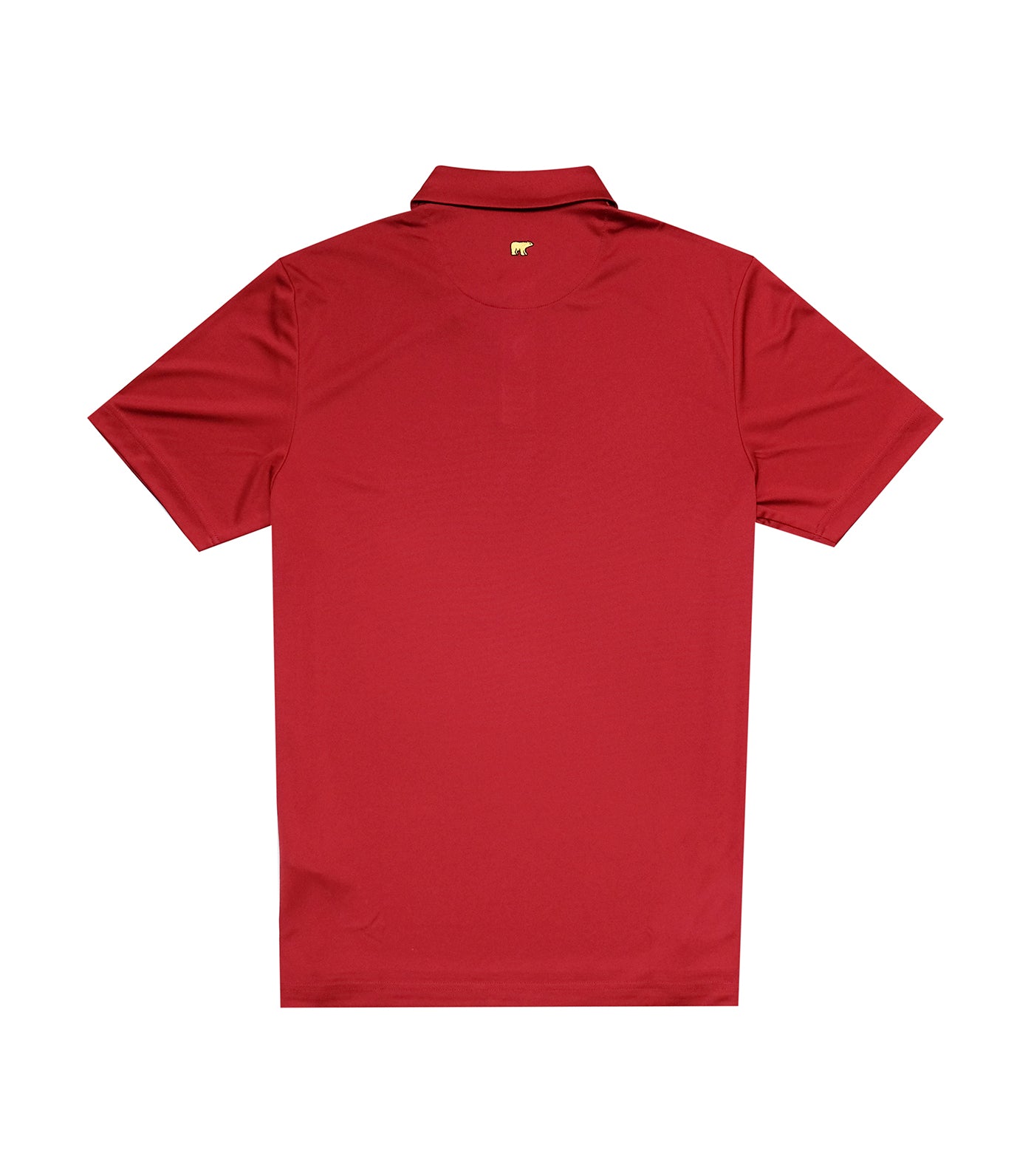 Engineered Tech Print Polo Red Root