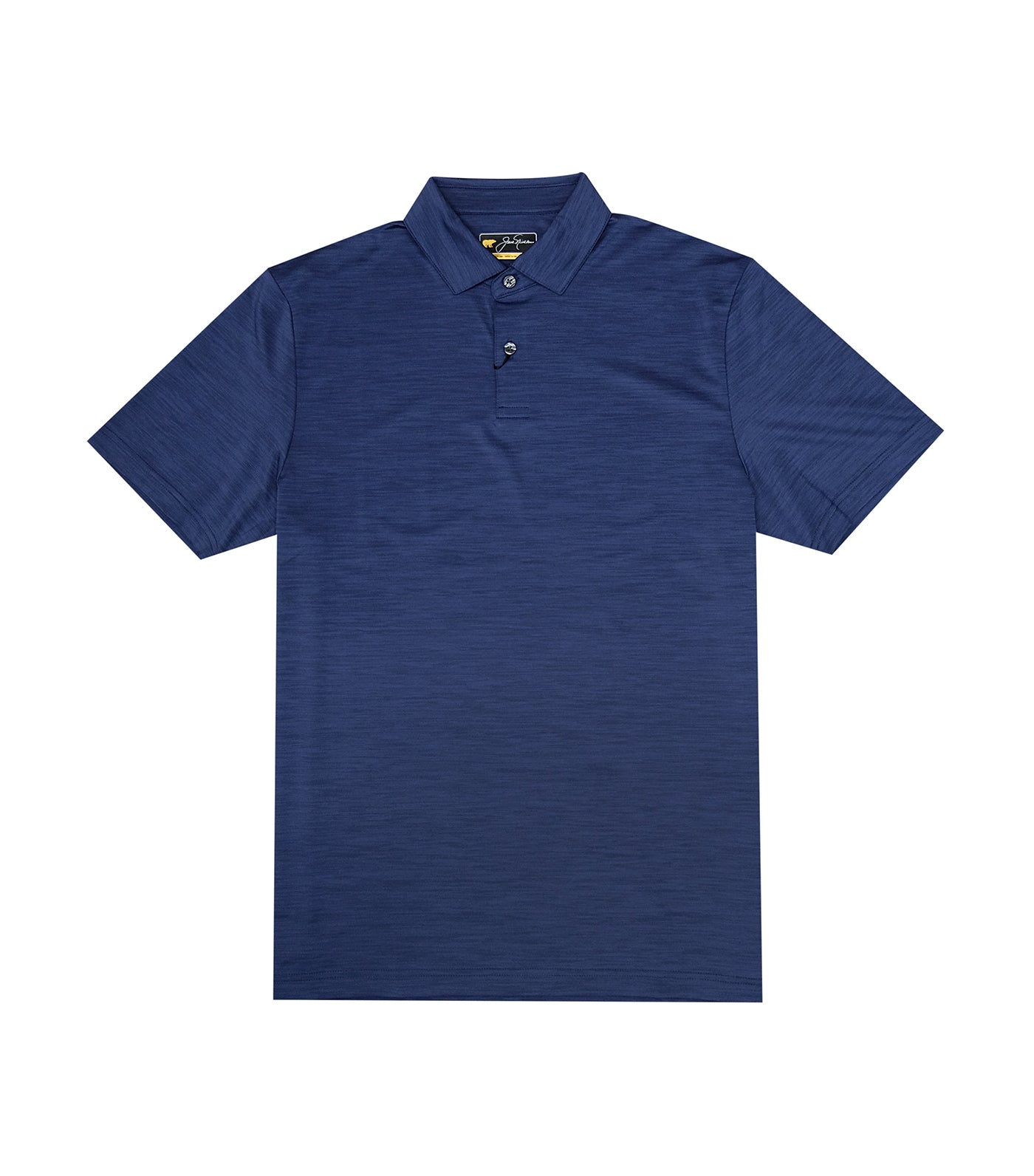 Tonal Two Color Solid Polo Classic Navy