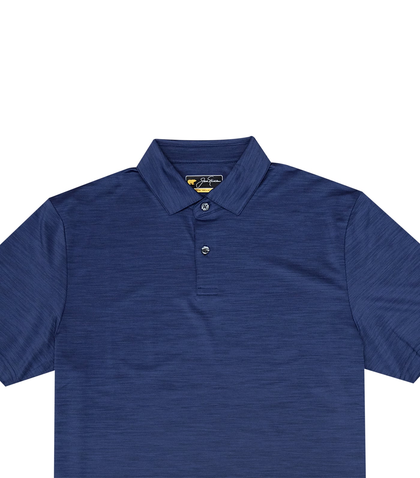 Tonal Two Color Solid Polo Classic Navy