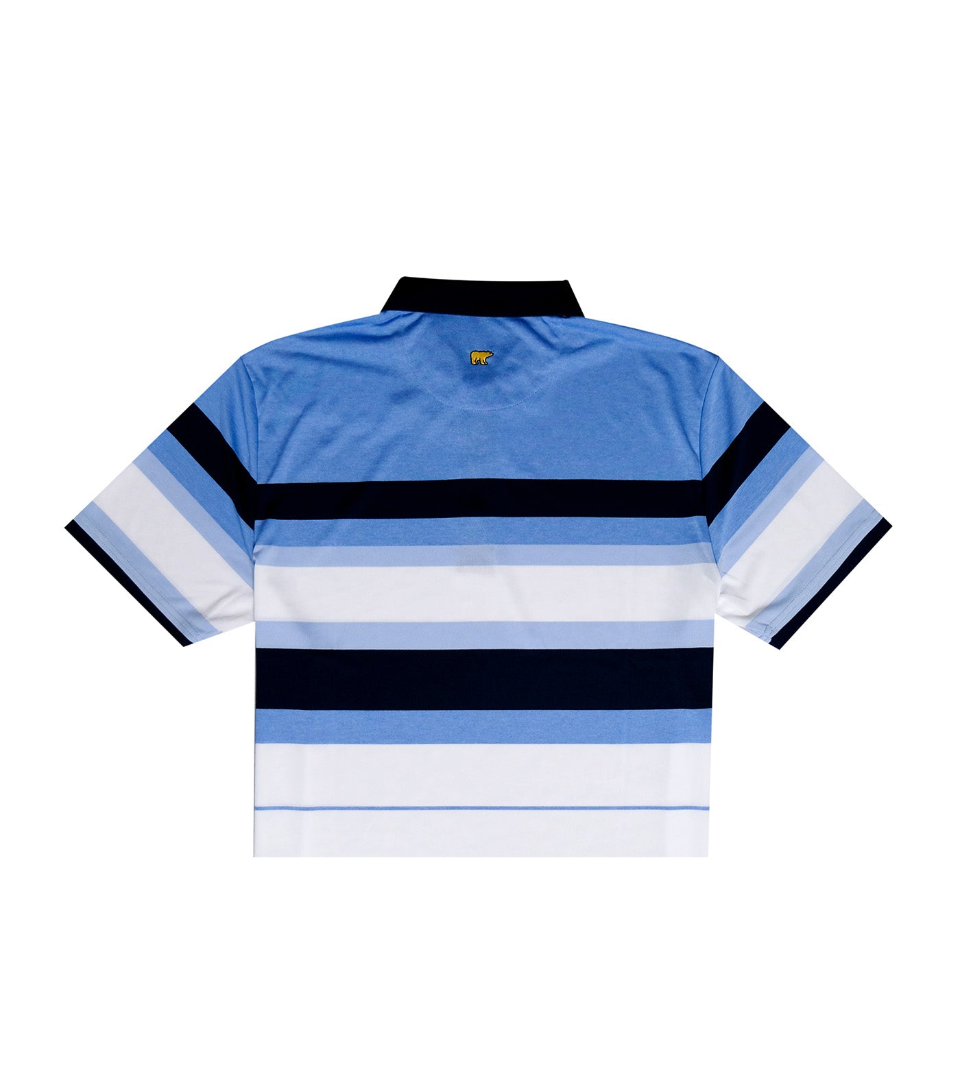 Bold Chest Stripe Polo Blue Robin
