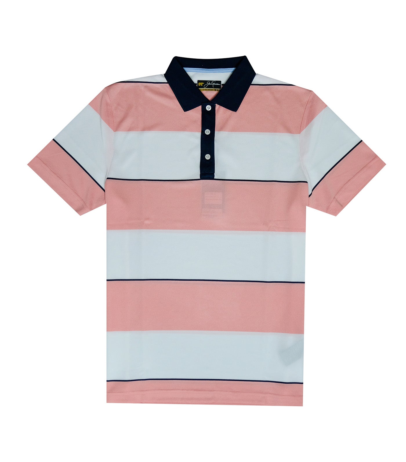 Regatta Stripe Polo Sporting Coral