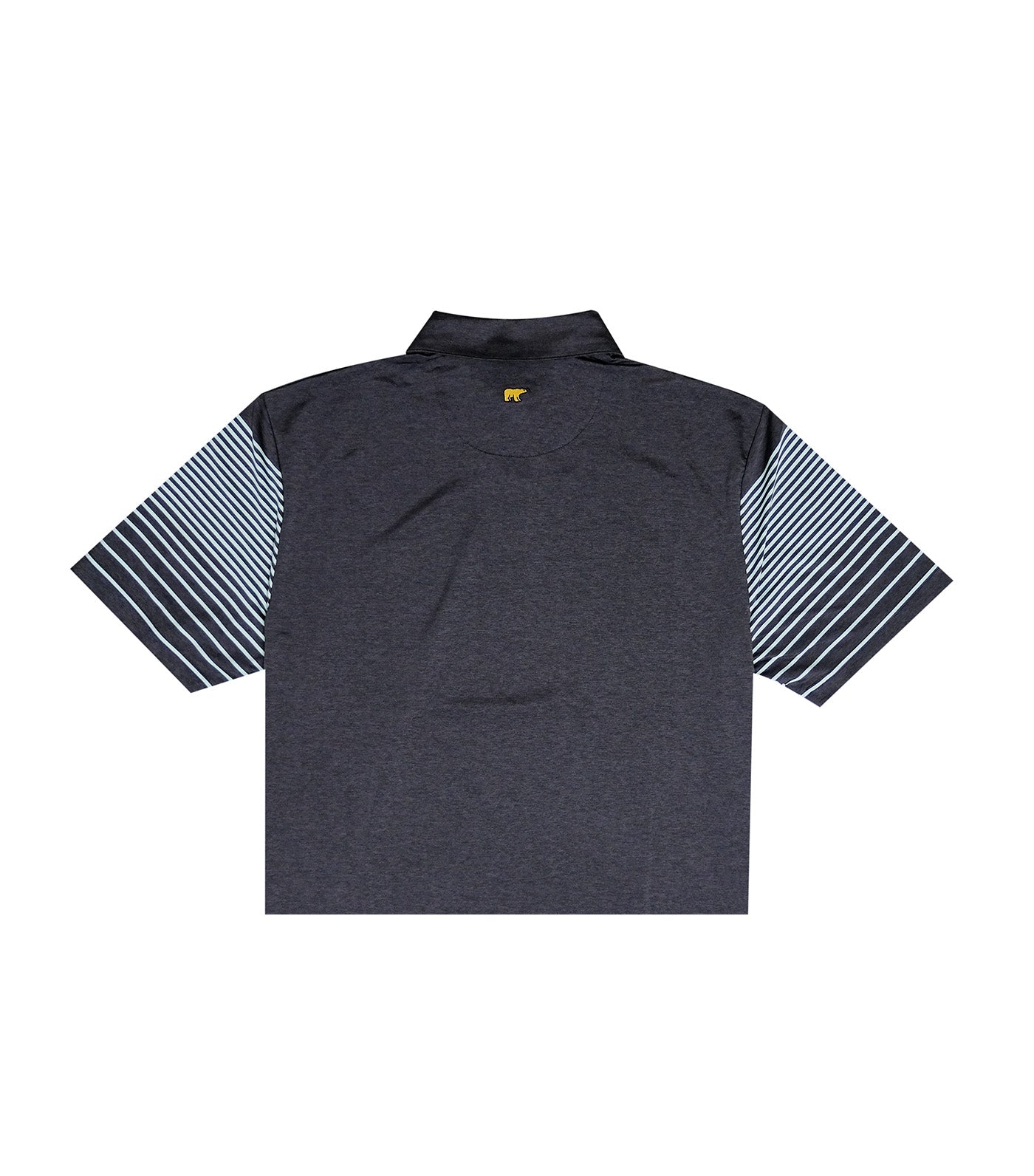 Fine Chest Stripe Polo Caviar