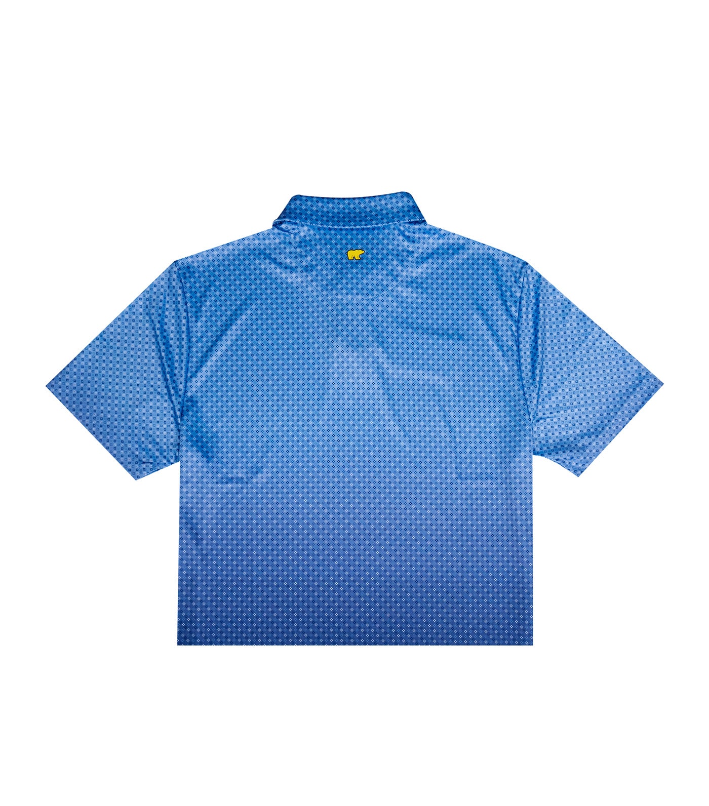 Ombre Mini Print Polo Blue Robin