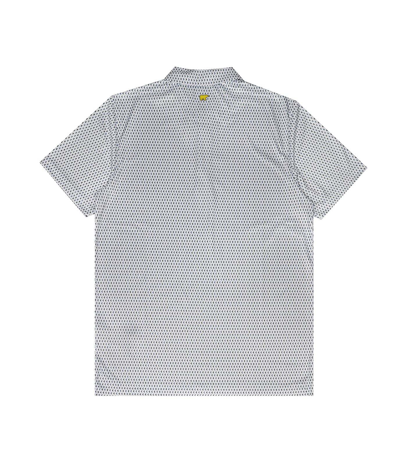 Box Print Polo Classic Navy