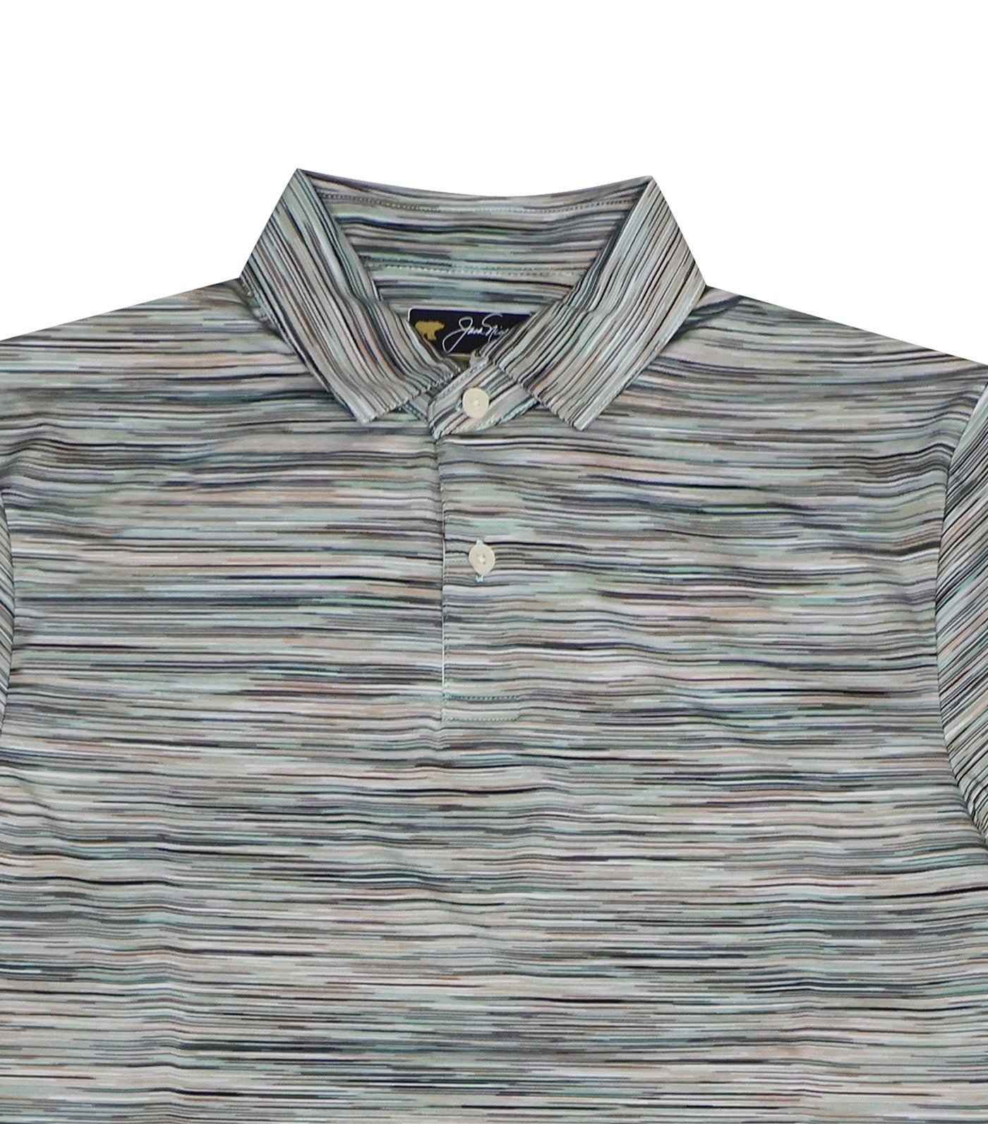 Space Dye Polo Green Shore