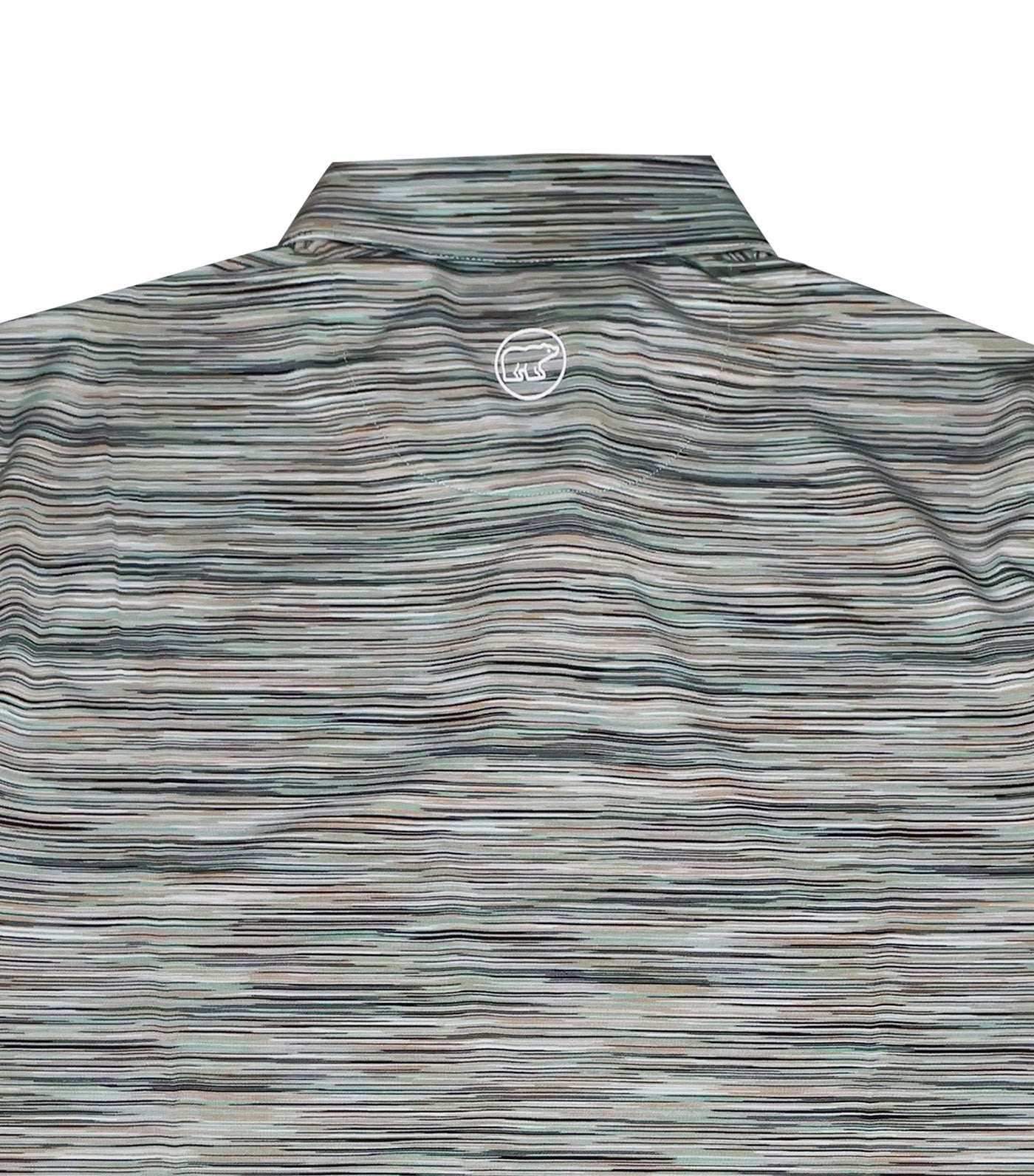 Space Dye Polo Green Shore