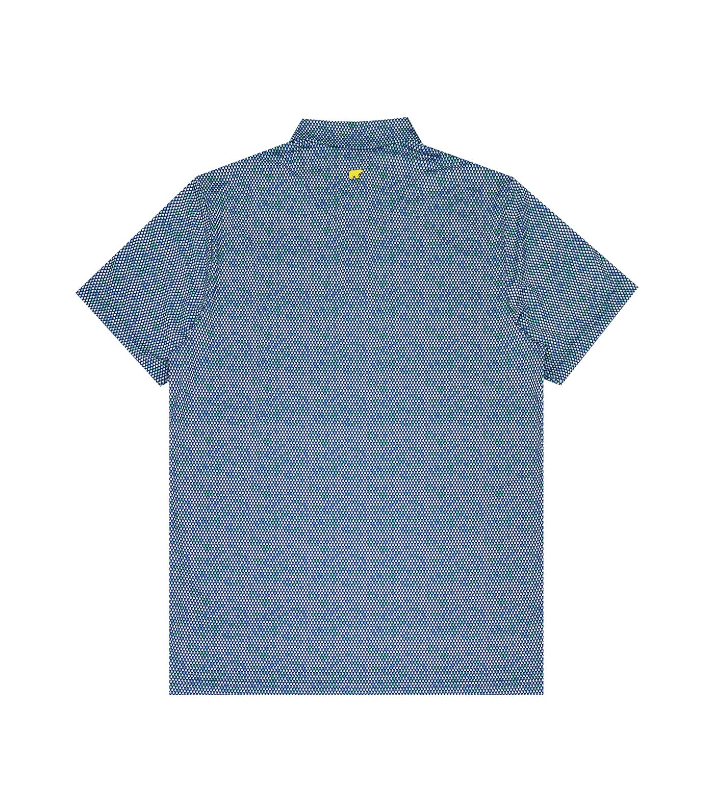 Tile Print Polo Classic Navy