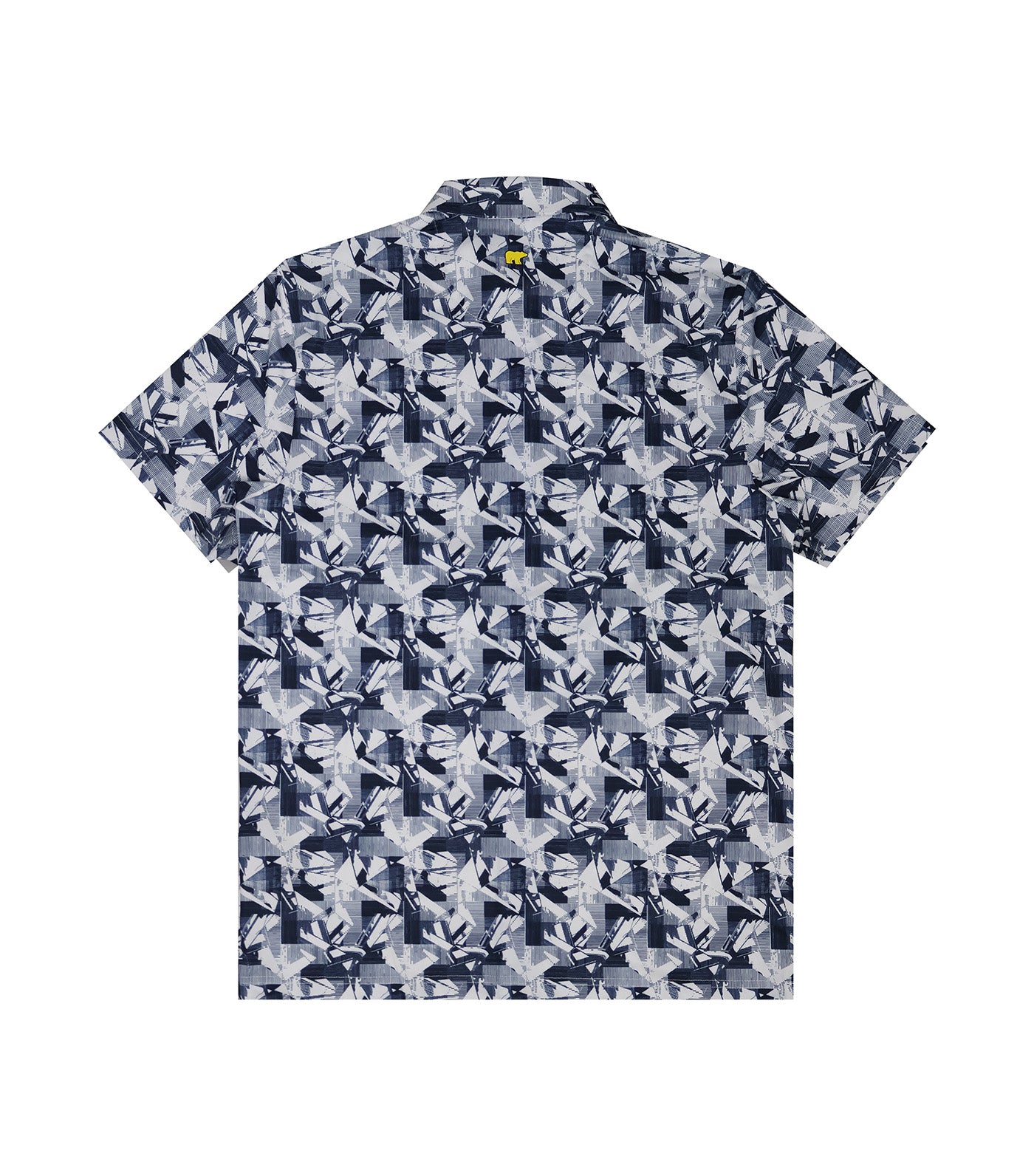 Tropical Print Polo Classic Navy
