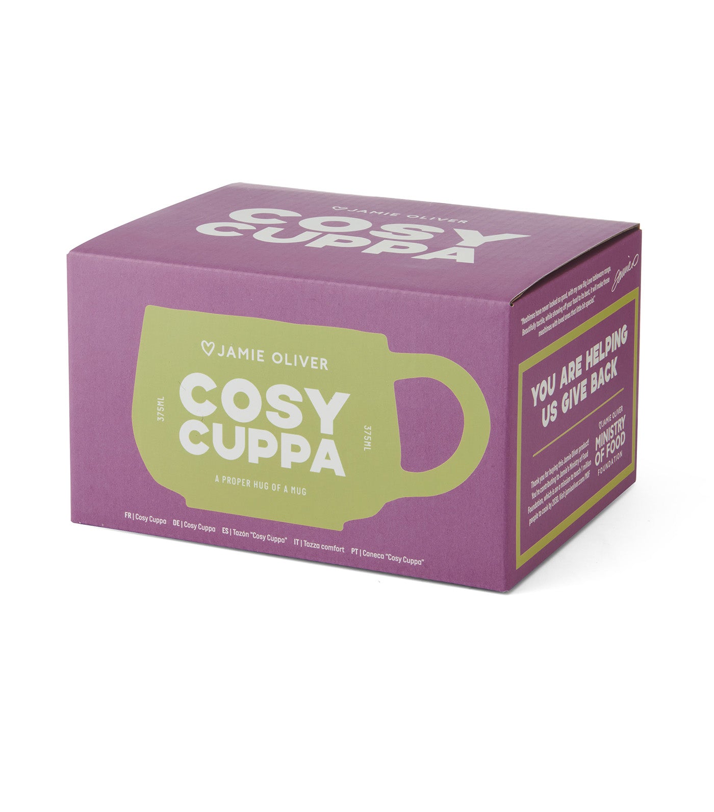 Big Love Cosy Cuppa Yellow