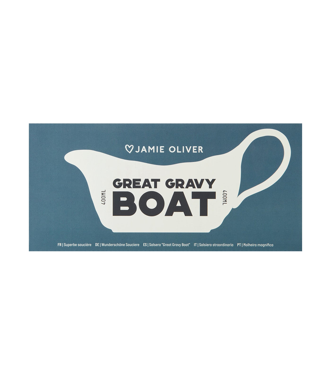 Big Love Great Gravy Boat 400 ml White