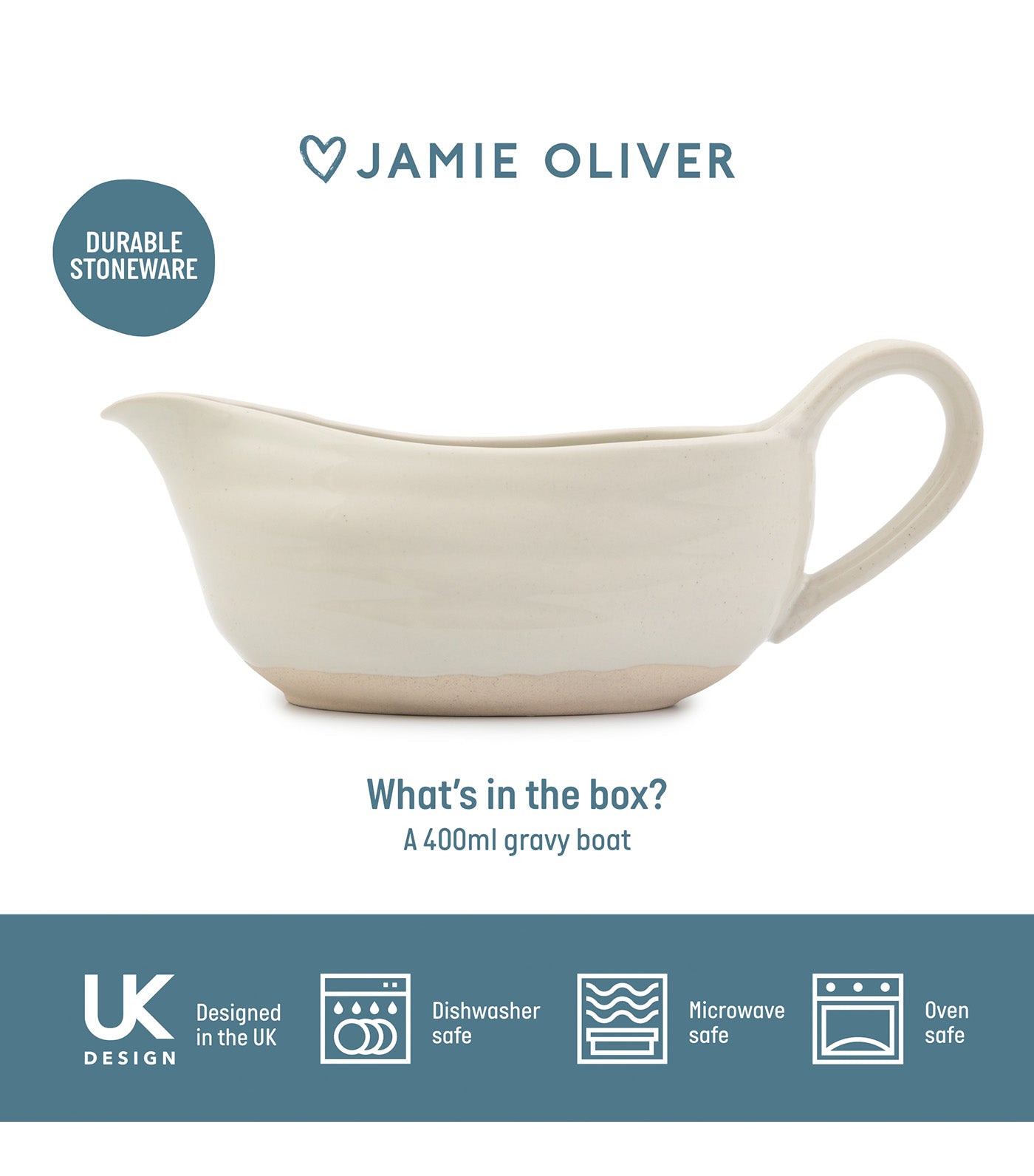 Big Love Great Gravy Boat 400 ml White