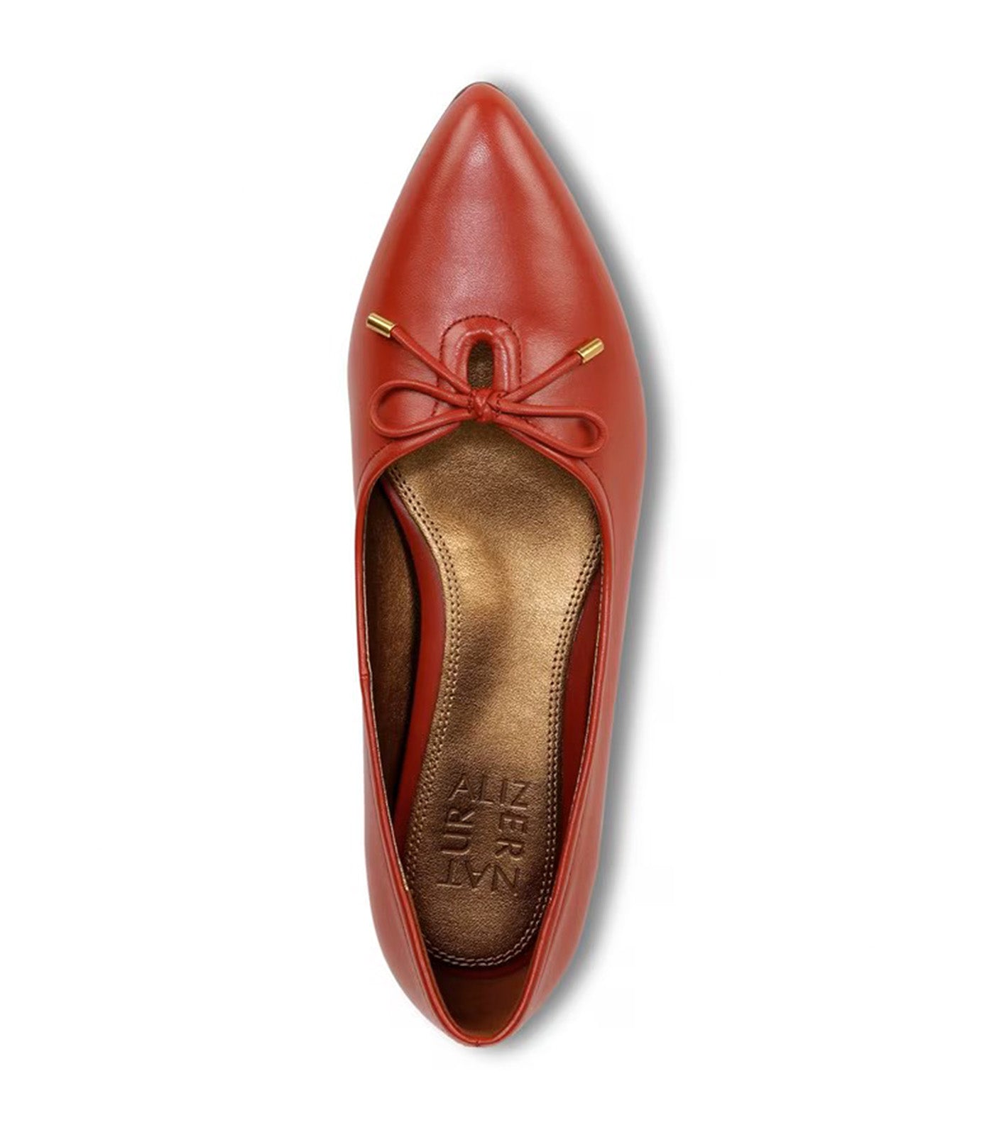 Joiner Ballet Flat Tomato Leather