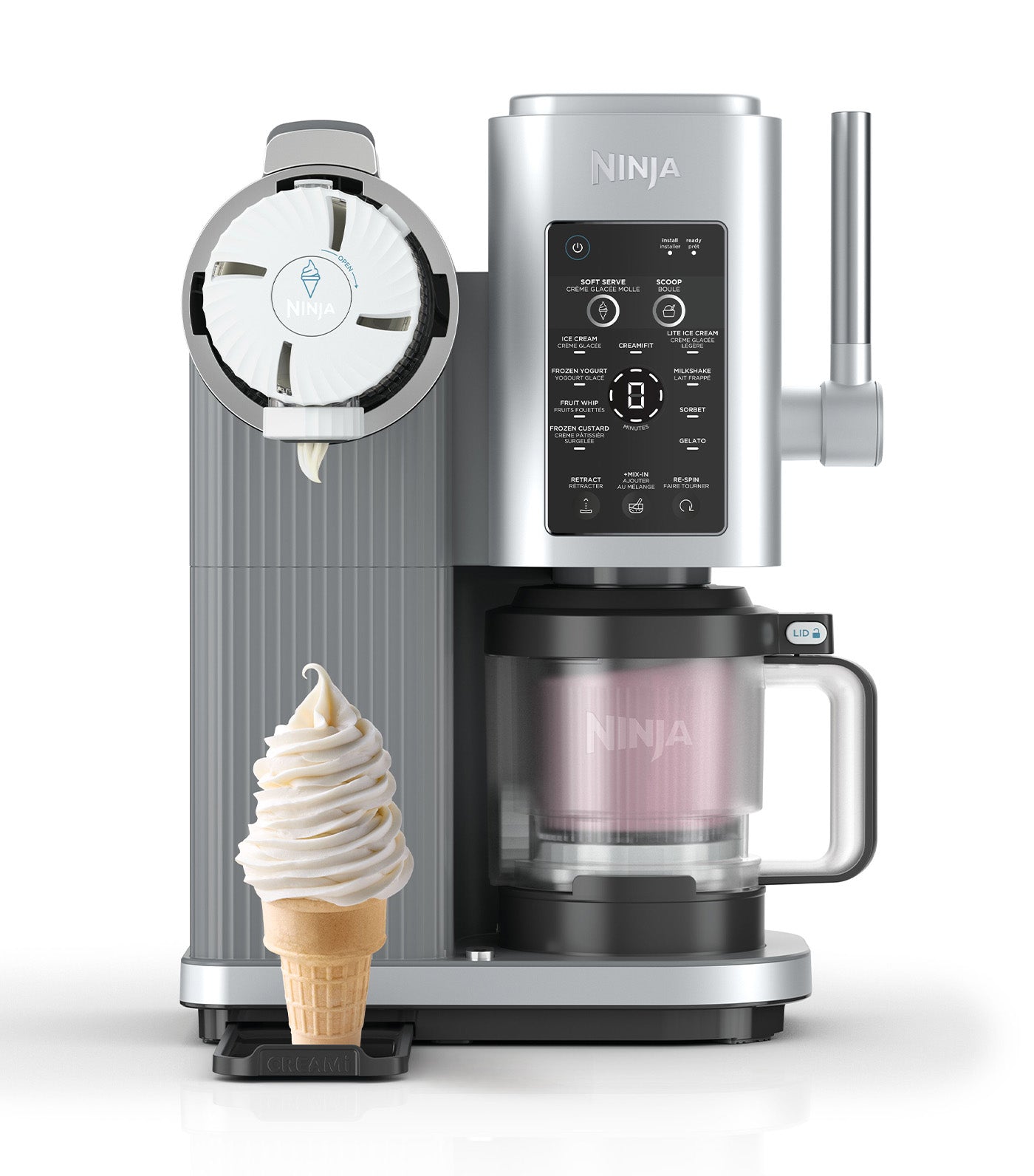 CREAMi® Scoop and Swirl Soft Serve Ice Cream Machine