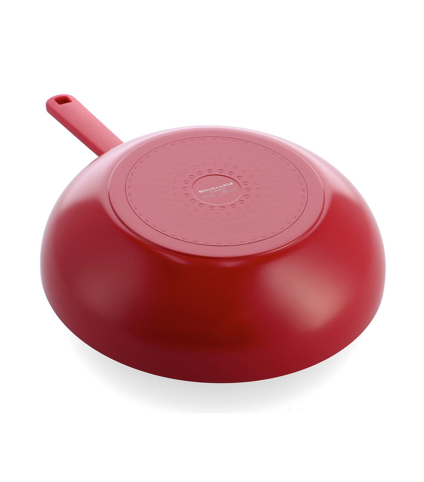 Colored Aluminum Open Wok Empire Red 28cm