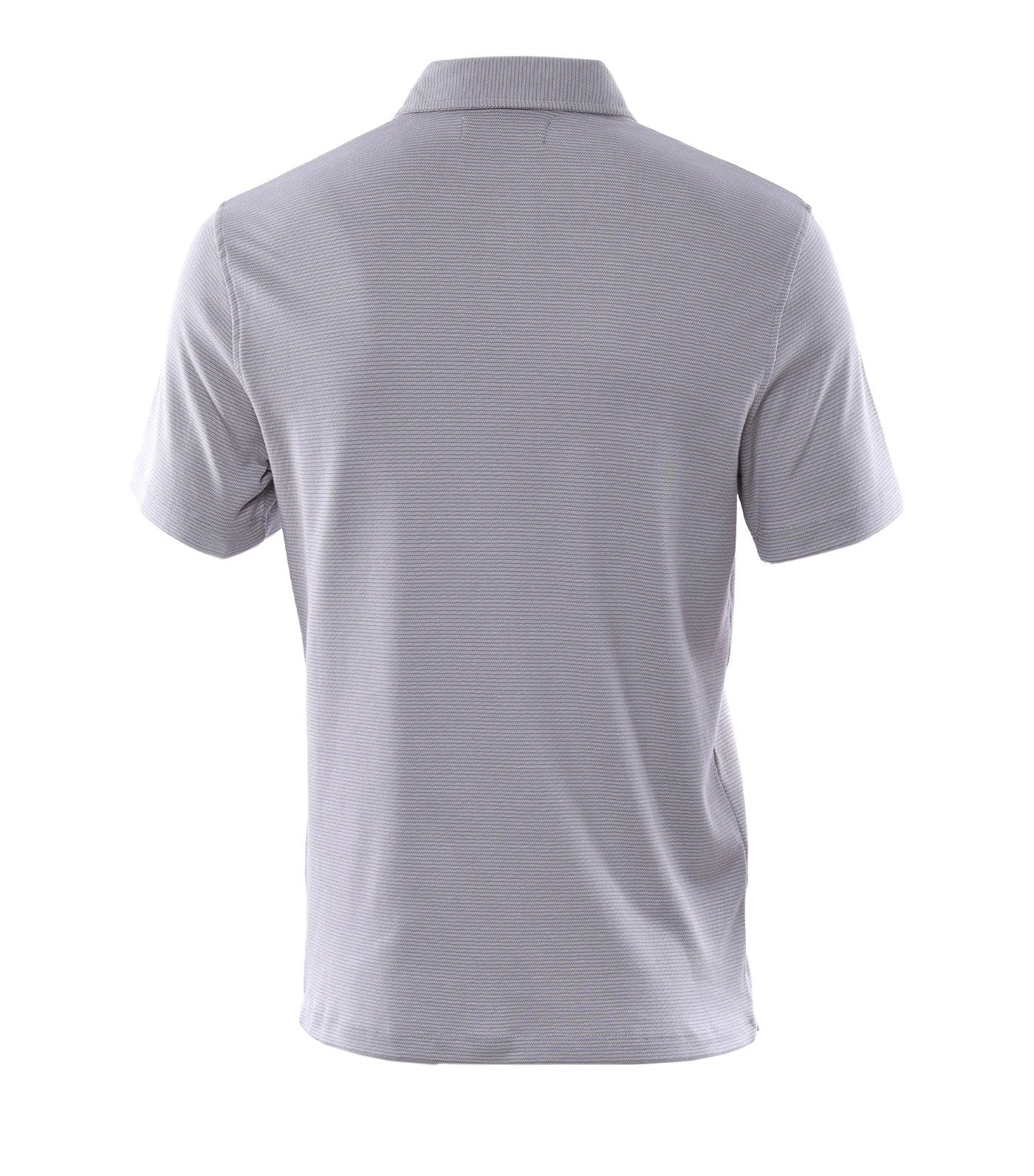 Button Polo Two-Toned Knit