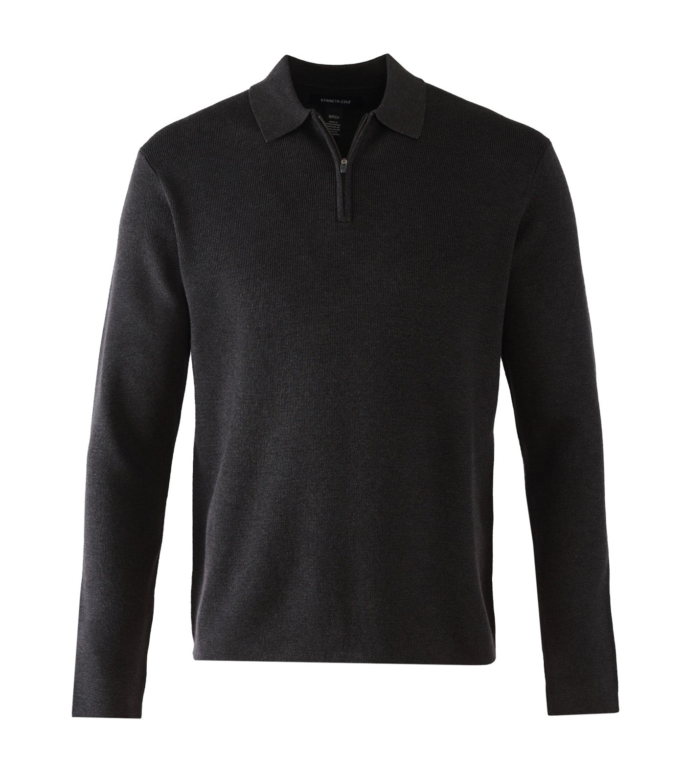 Polo Sweater Charcoal