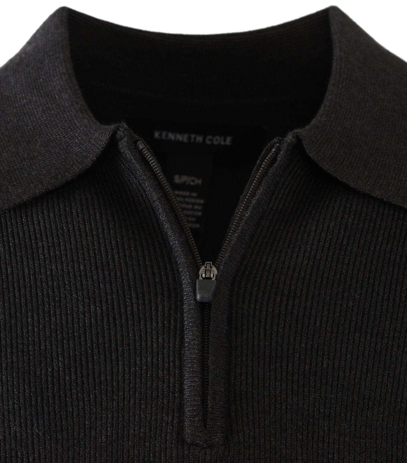 Polo Sweater Charcoal