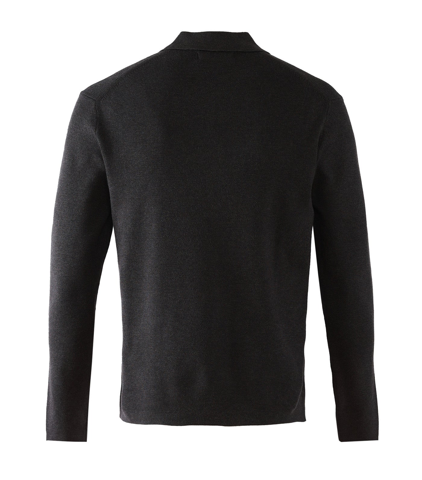 Polo Sweater Charcoal