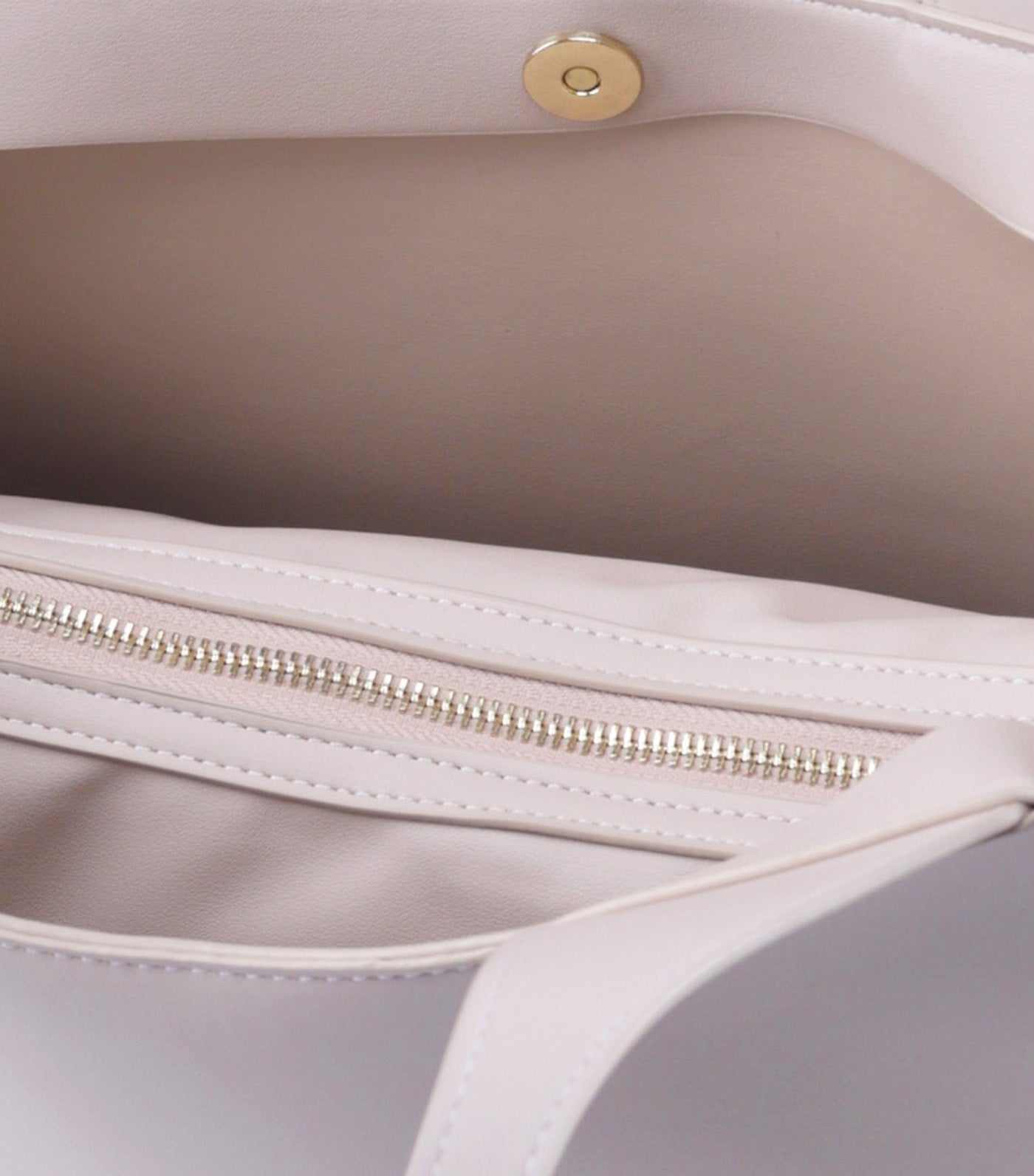 Rival Metal Glam Tote Bone