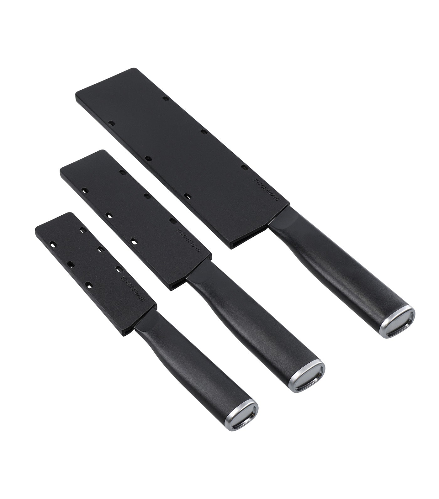 3-Piece Chef Knife Set Black