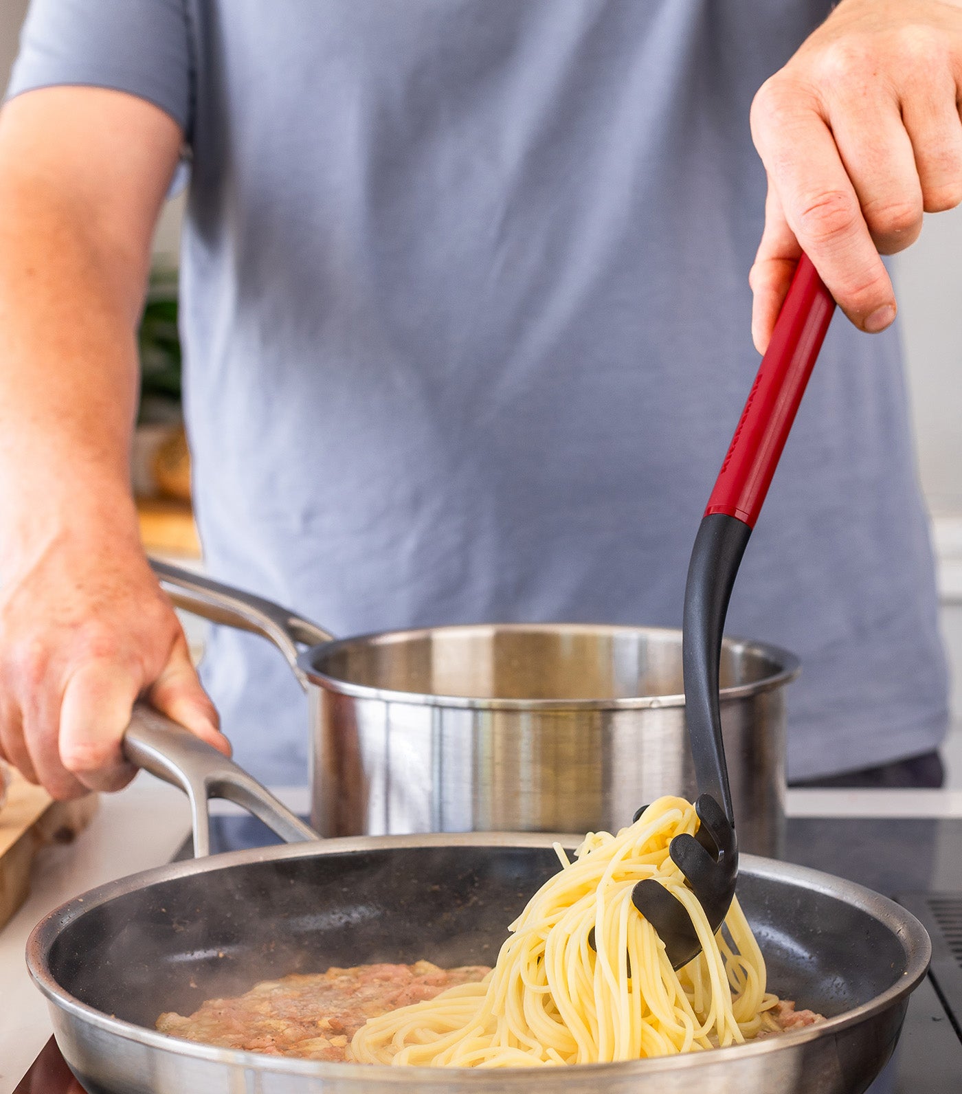 Coreline Pasta Spoon Empire Red