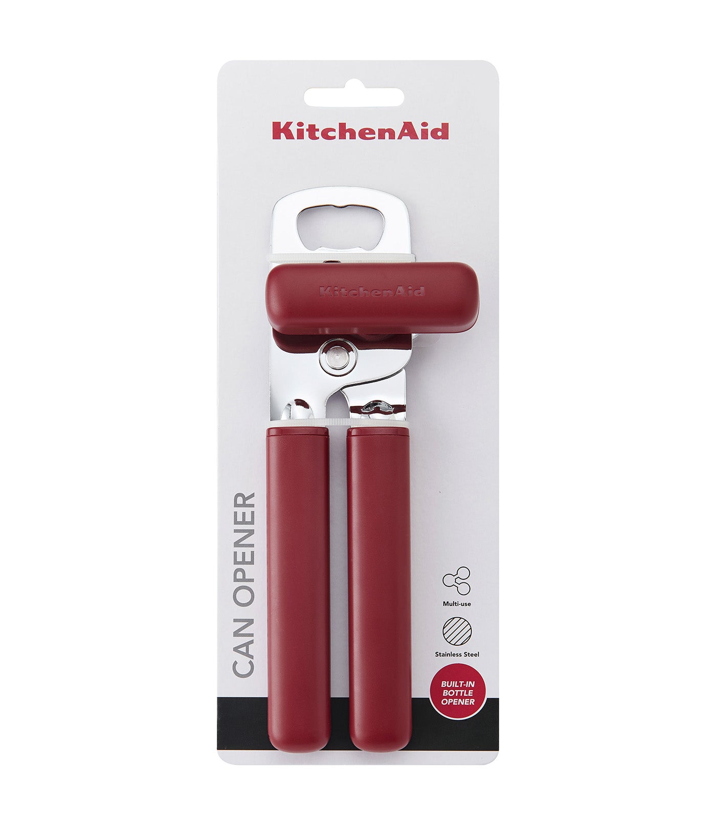 Coreline Can Opener with Bottle Opener Empire Red