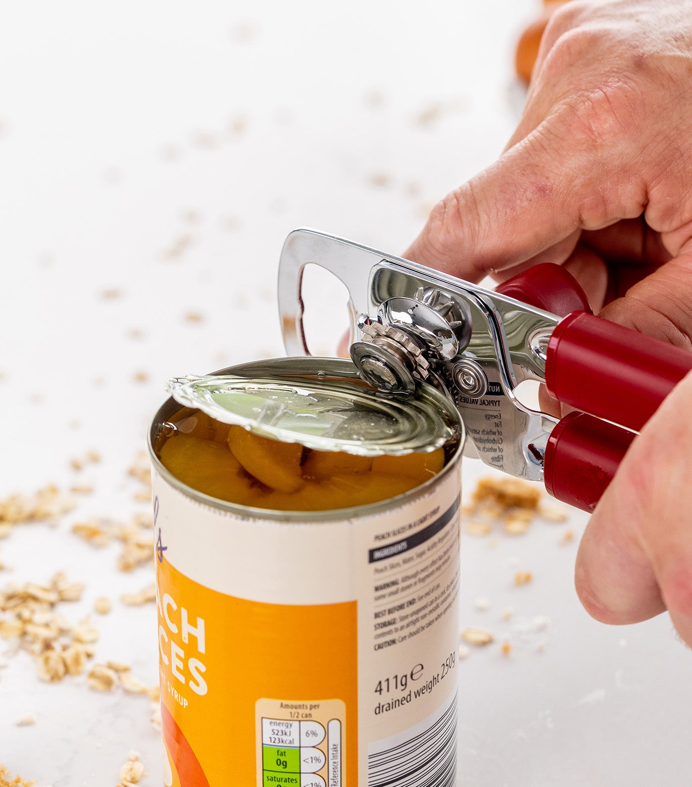 Coreline Can Opener with Bottle Opener Empire Red