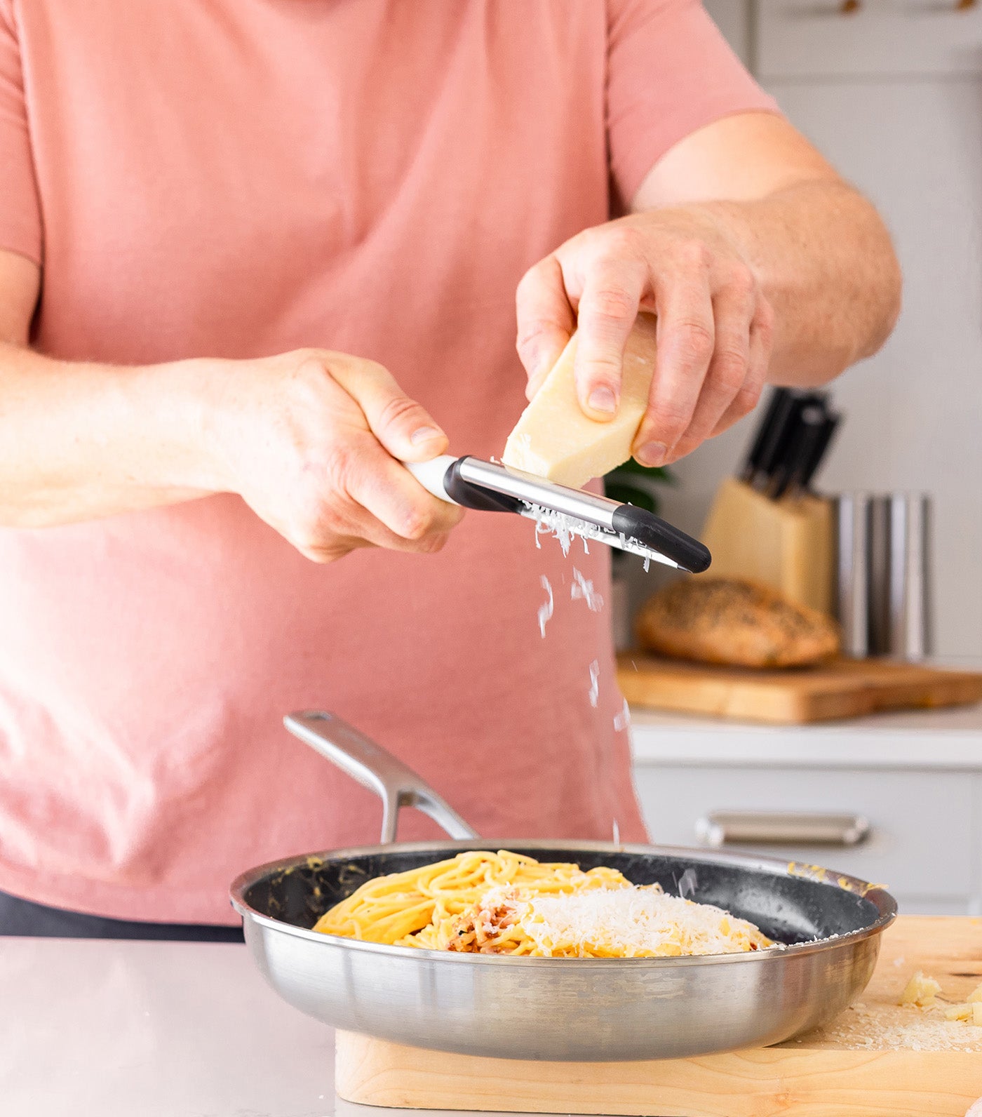 Coreline Medium Etched Grater Porcelain