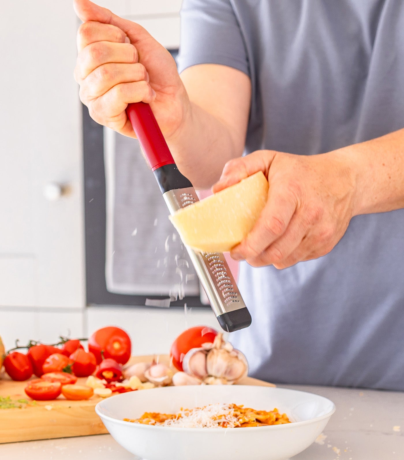 Coreline Fine Etched Grater Empire Red