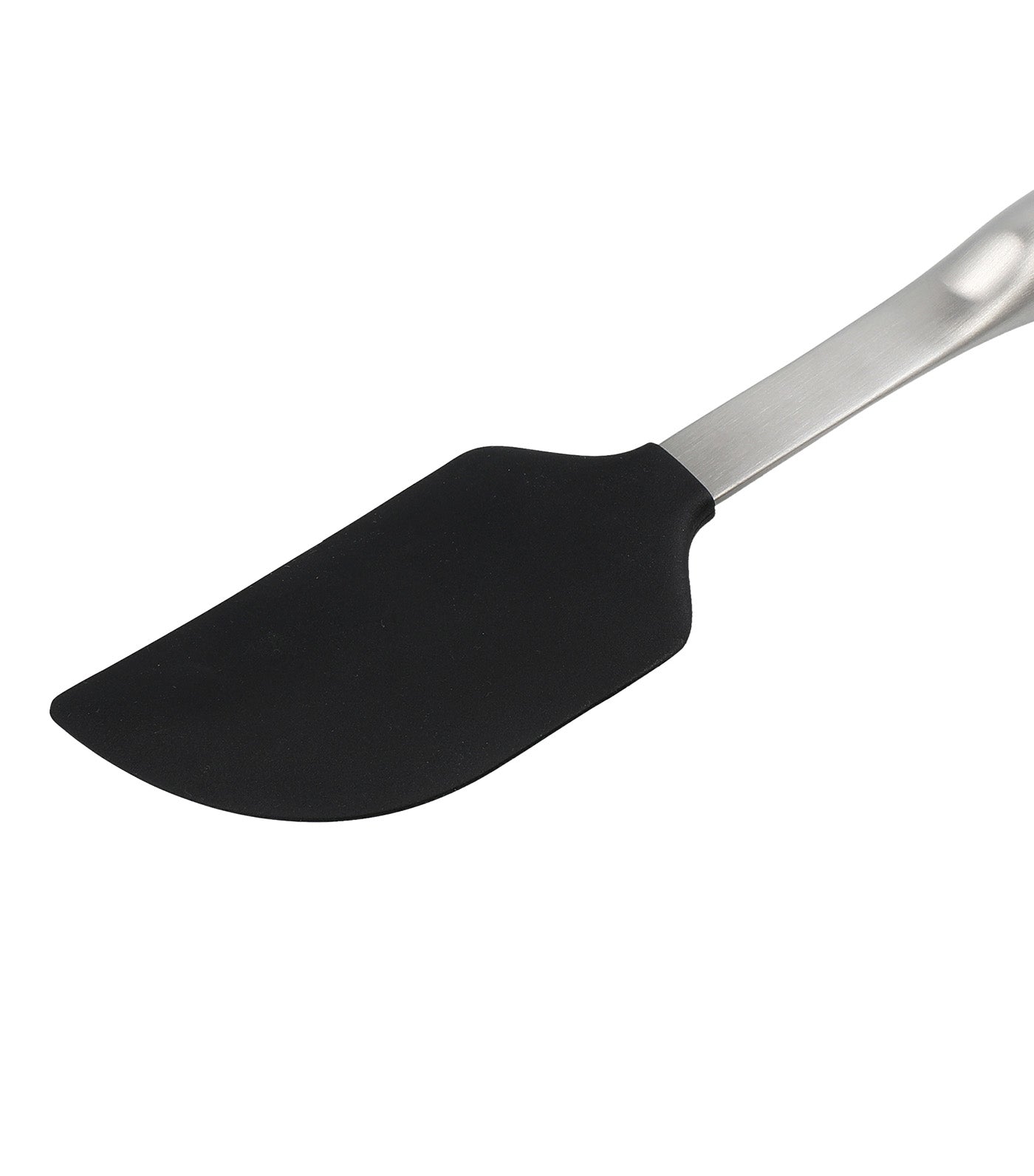 Premium Stainless Steel Scraper Spatula Black
