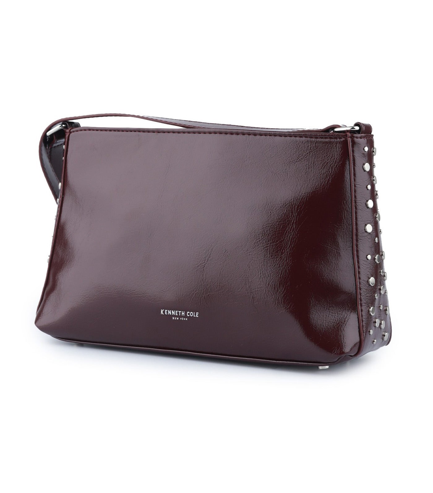 Studbling Crossbody Bag Burgundy