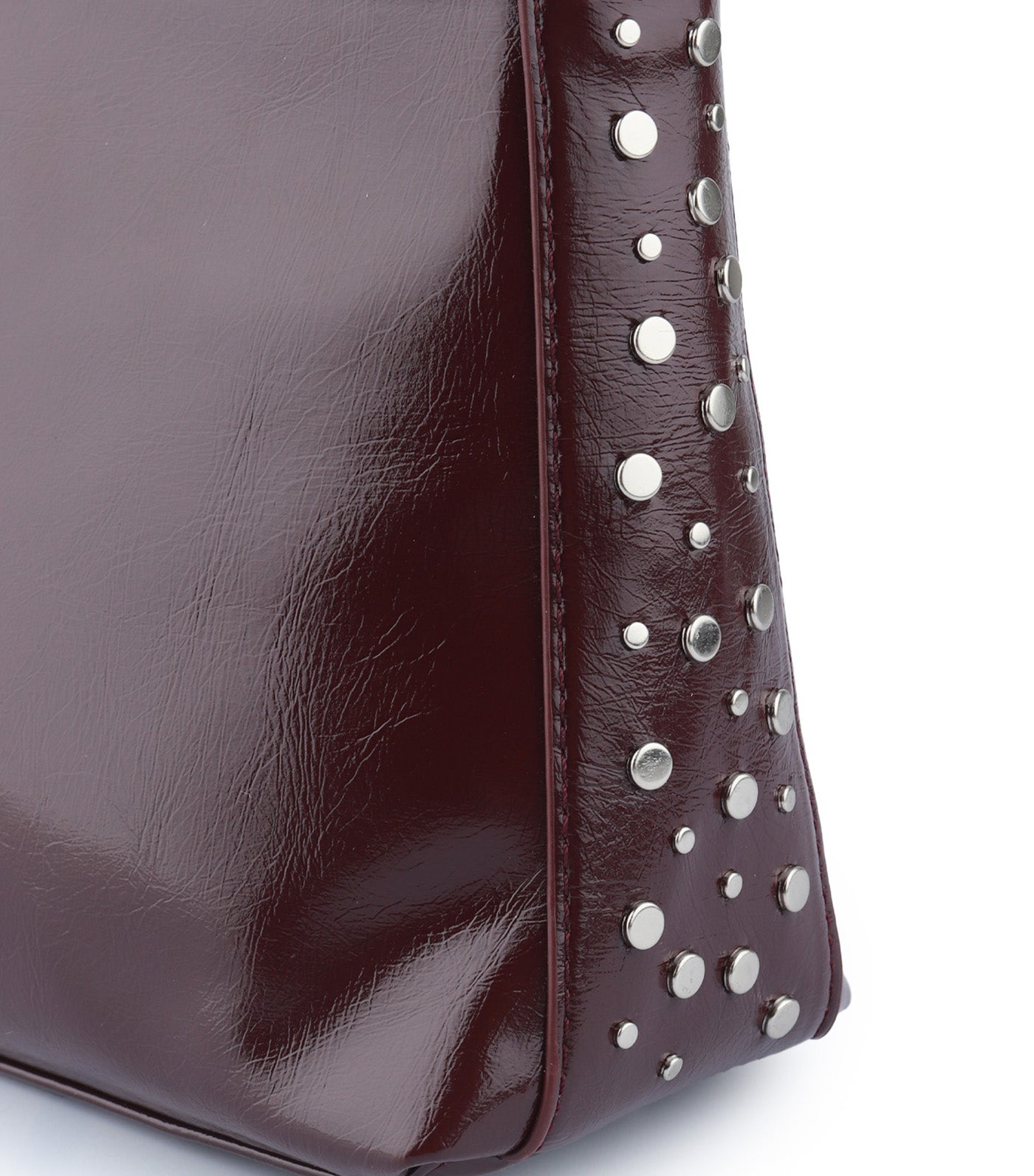 Studbling Crossbody Bag Burgundy