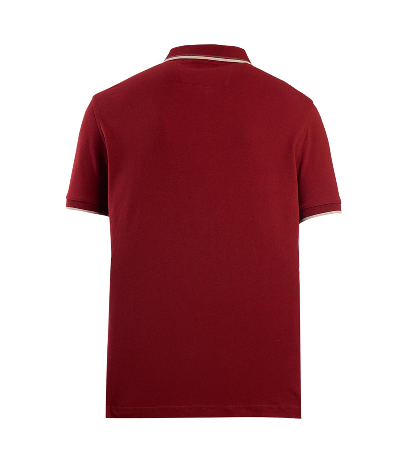 Kenneth Cole Pique Polo Shirt Fired Brick