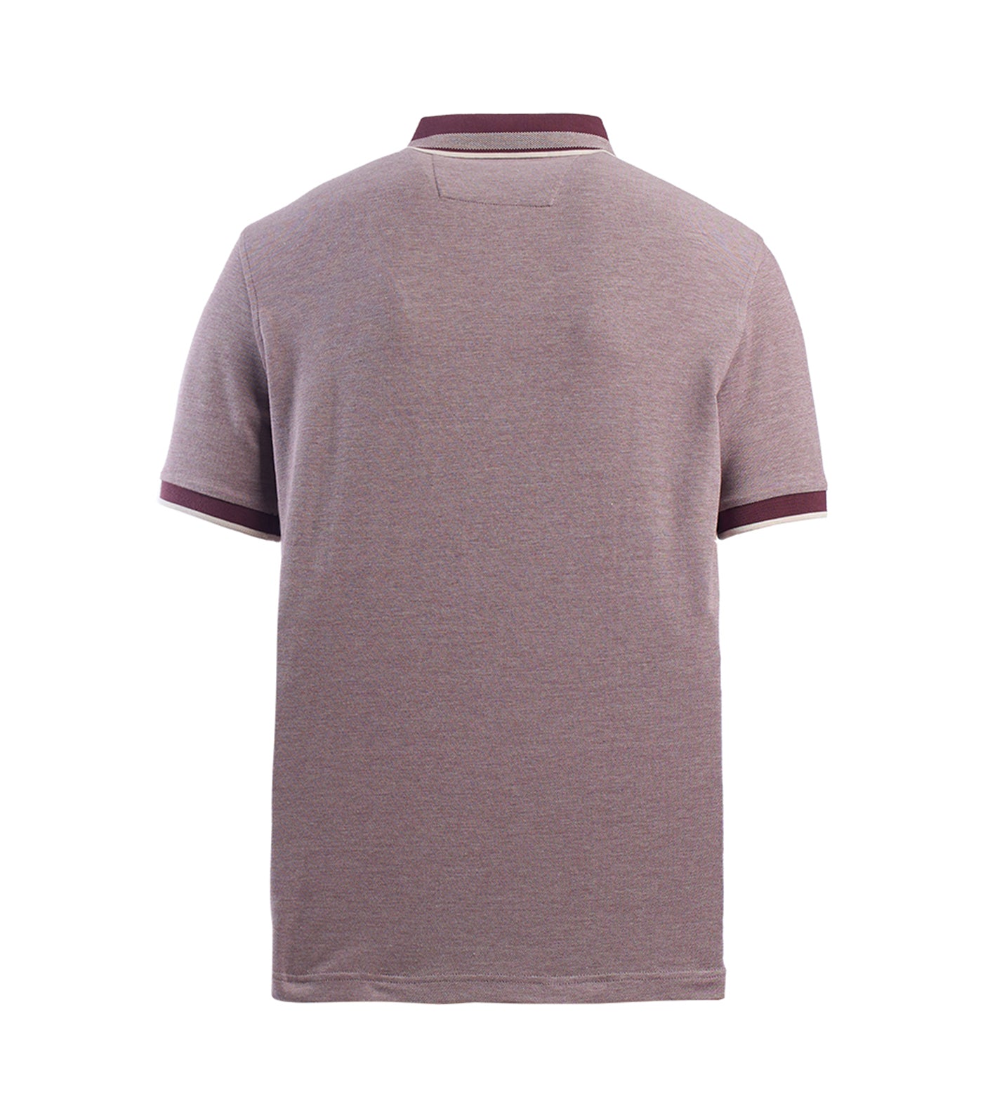Kenneth Cole Pique Polo Shirt Eggplant