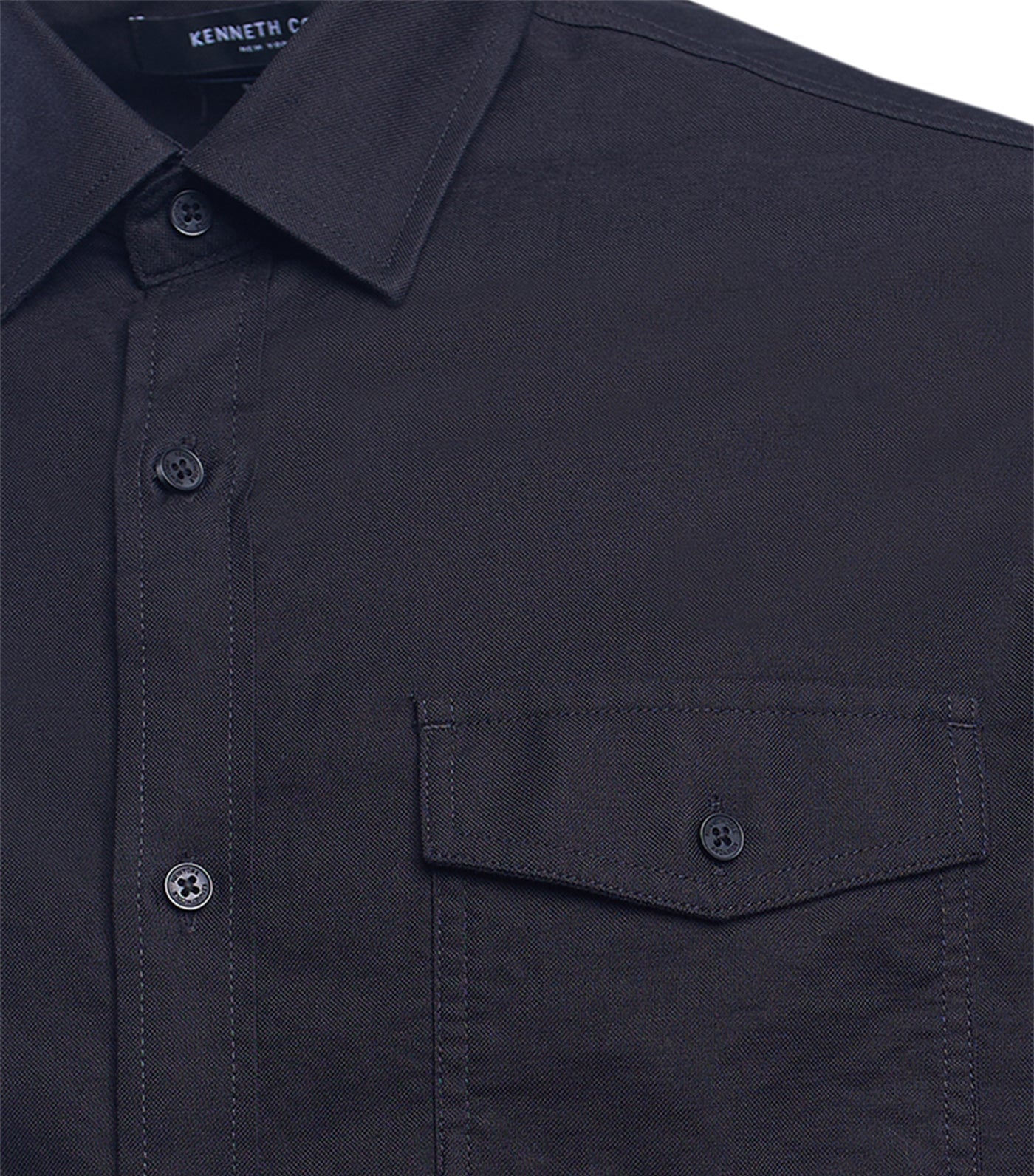 Kenneth Cole Long Sleeve Shirt Black