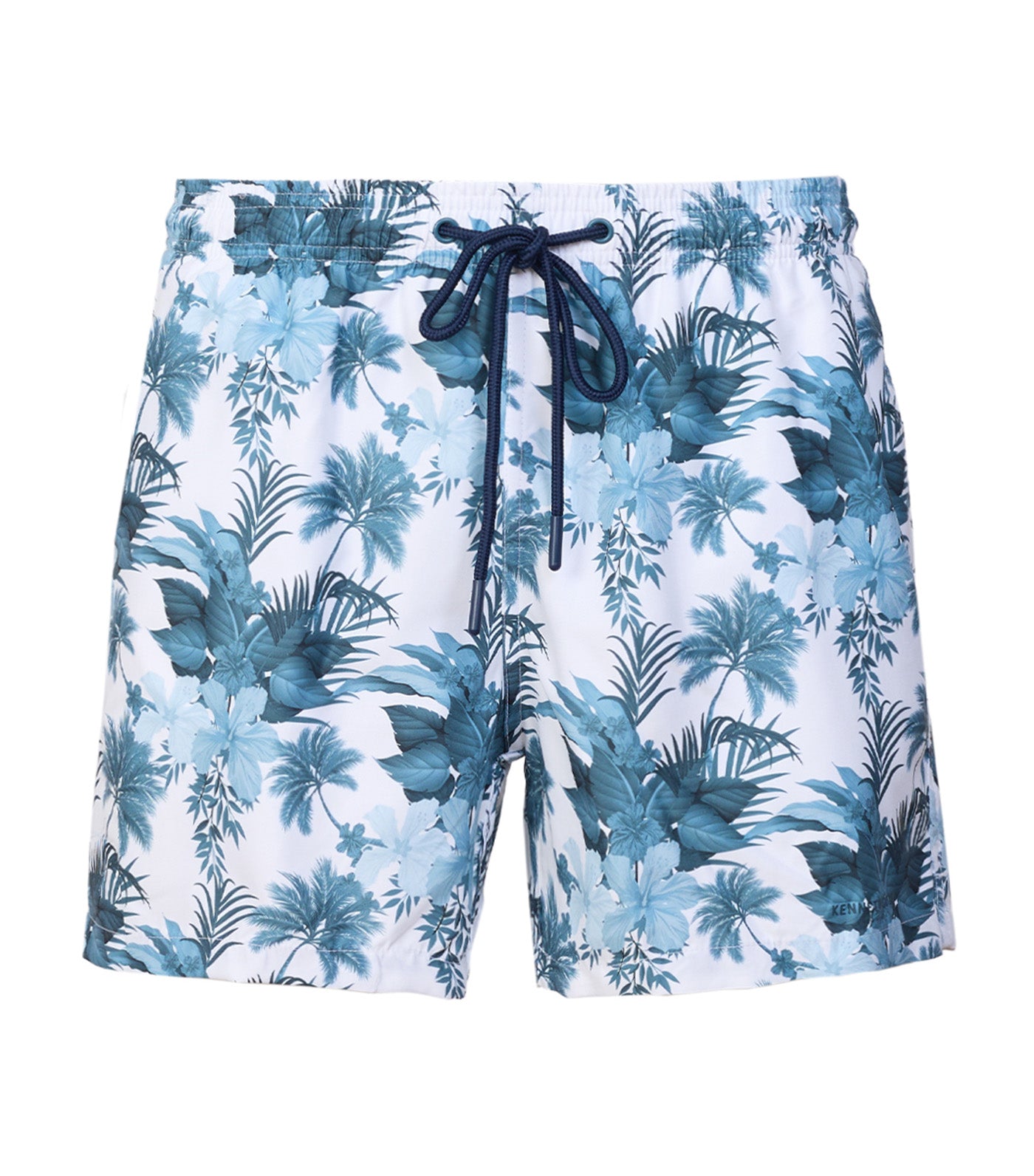 Patterned Swim Shorts Heaven Blue