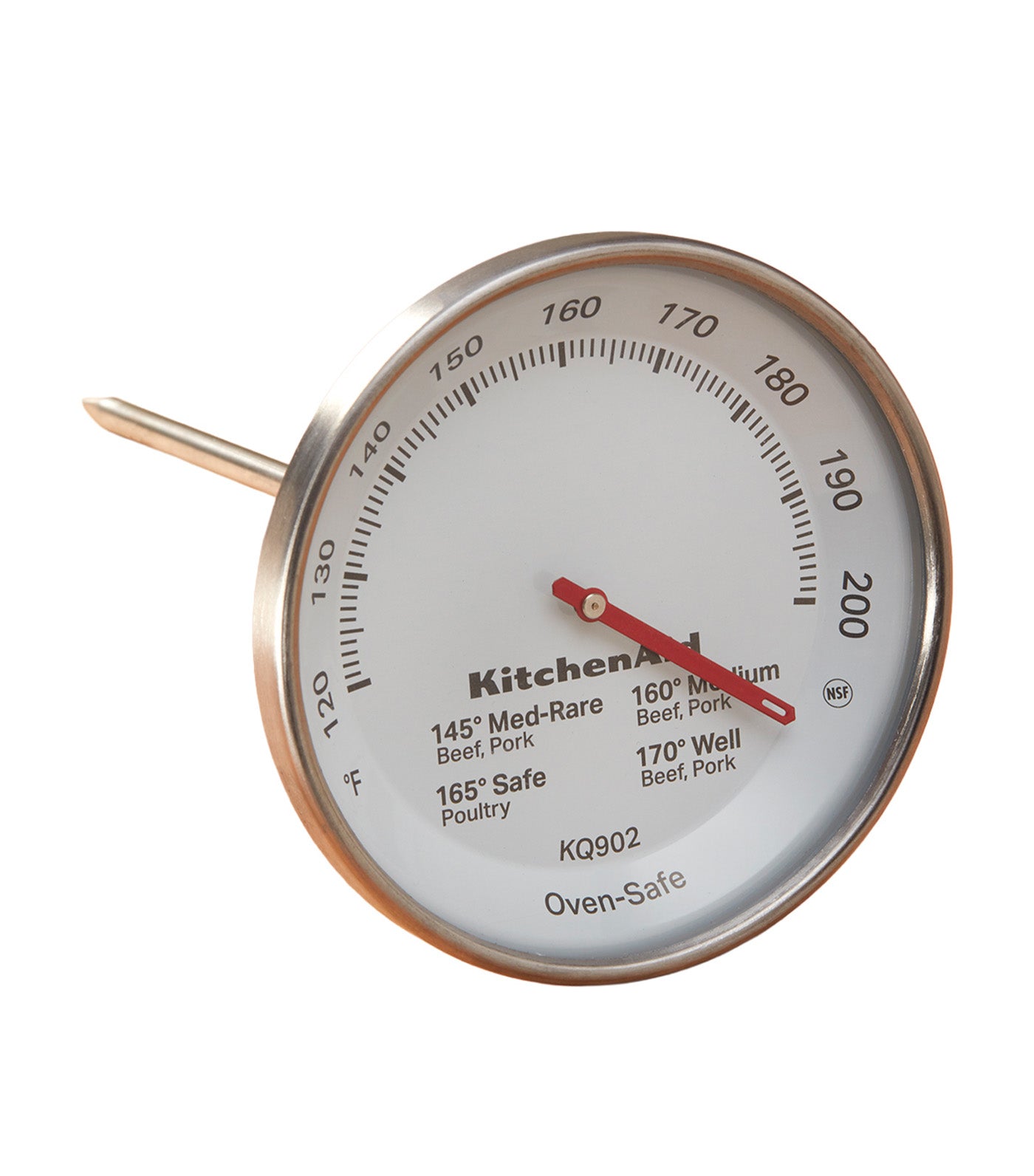 In-Oven Meat Thermometer Probe Stainless Steel