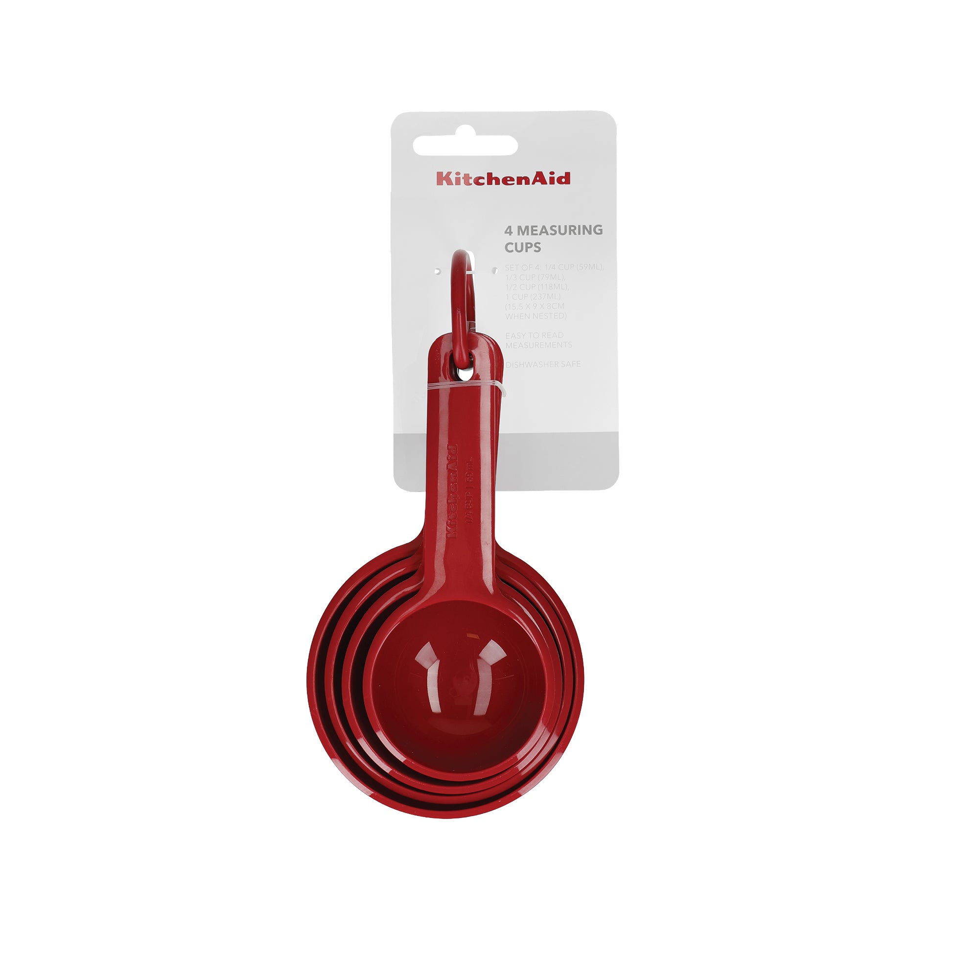 5-Piece Measuring Spoon Set Empire Red