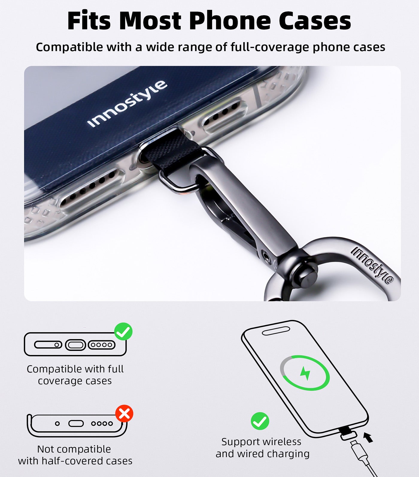 Phone Lanyard 6mm Khaki