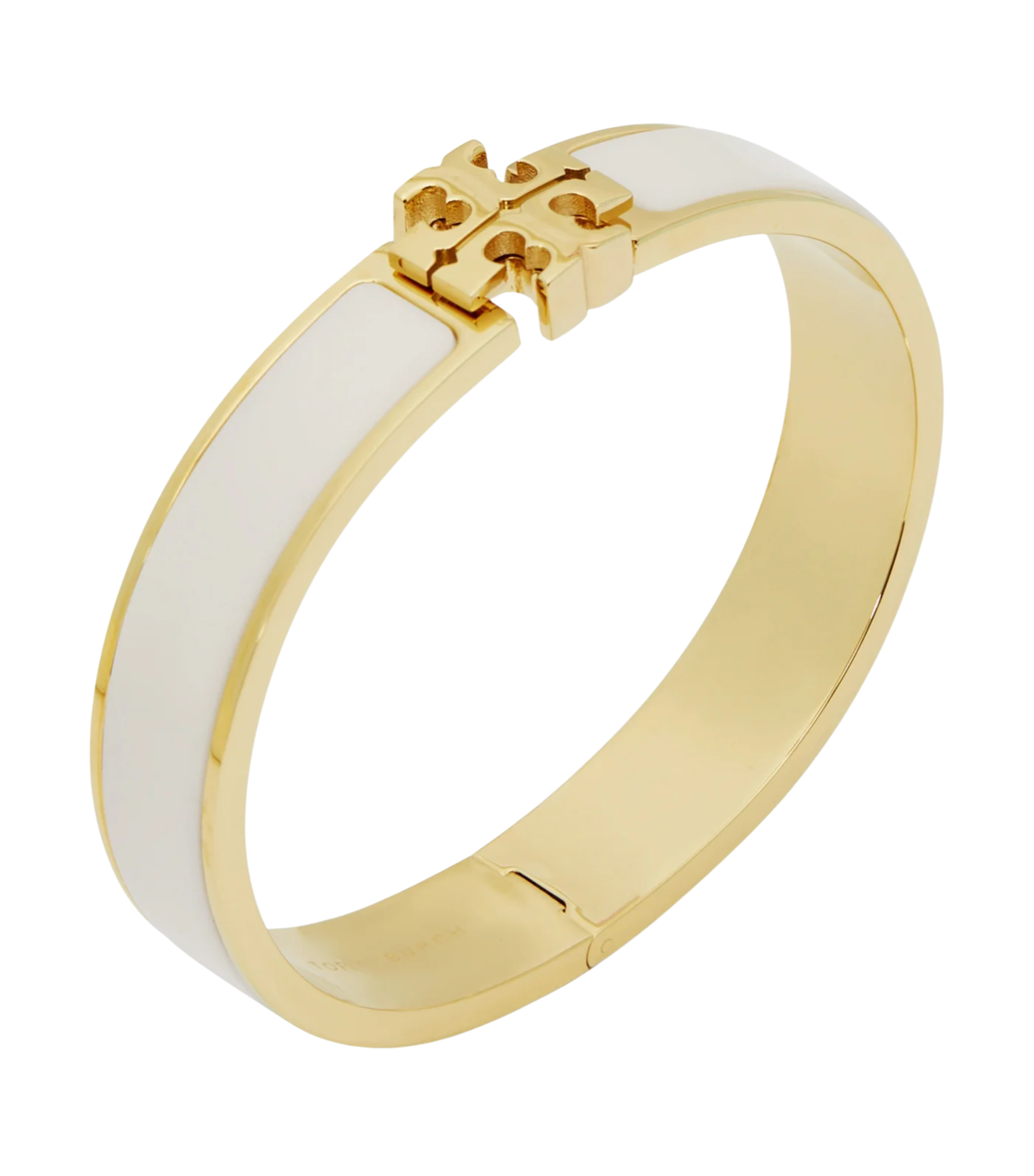 Kira Enamel Bracelet Tory Gold/New Ivory