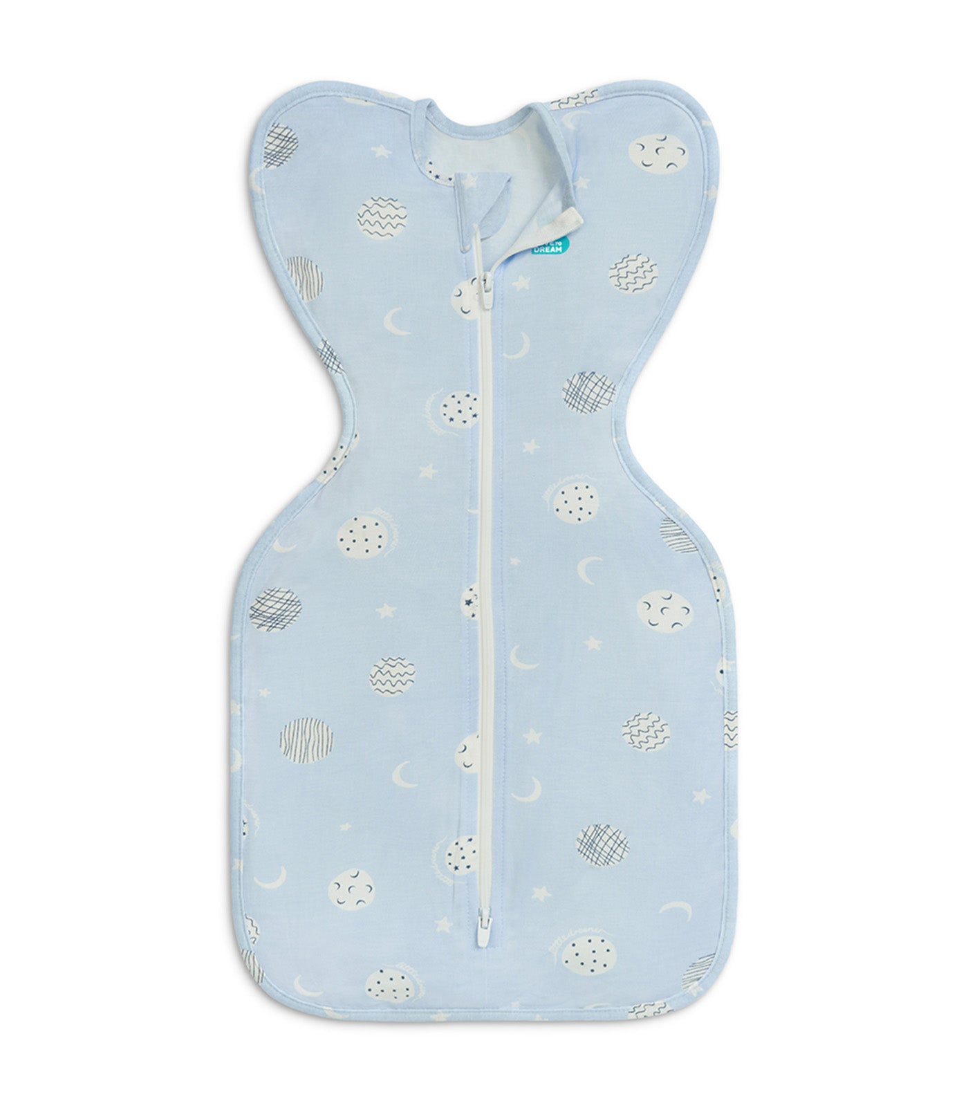 Swaddle Up™ 0.2 TOG Bamboo Light Blue Little Dreamer