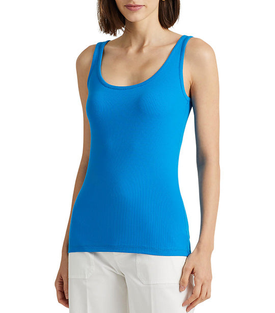 Women's Cotton-Blend Tank Top Blaze Ocean